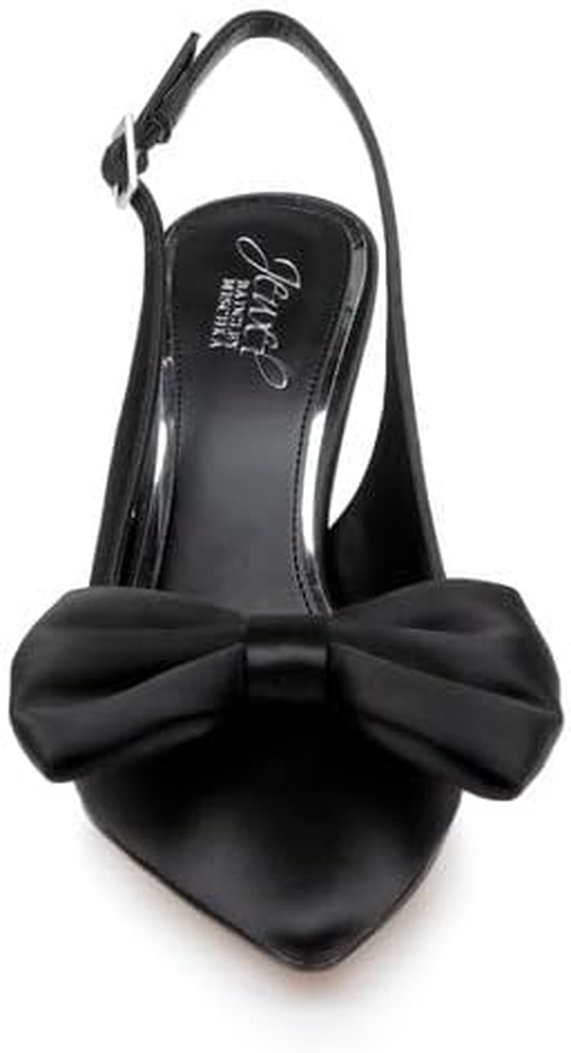 Jewel Badgley Mischka Kourtnay Stiletto Slingback with Large Bow image number 4