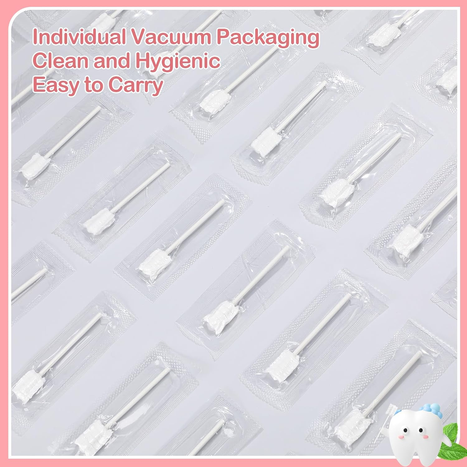 Singhoow 200 Pieces Baby Tongue Cleaner Disposable Infant Oral Cleaner with 4 Pieces Finger Toothbrush Soft Gauze Baby Mouth Cleaner Newborn for Tooth Mouth Gum Dental Care (Pink)