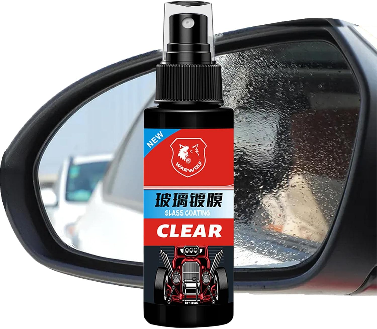 Car Paint Ceramic Coating,Quick Coat Ceramic Coating Spray - Ceramic Coating Fortify Waterless Wash & Wax Hydrophobic Top Coat Polish & Paint Sealant Protection