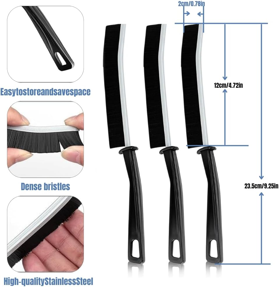 Cleaner Scrub Brush Tool for Hard-To-Reach Tight Space, Multifunctional Gap Scrub Brush, Home Essentials