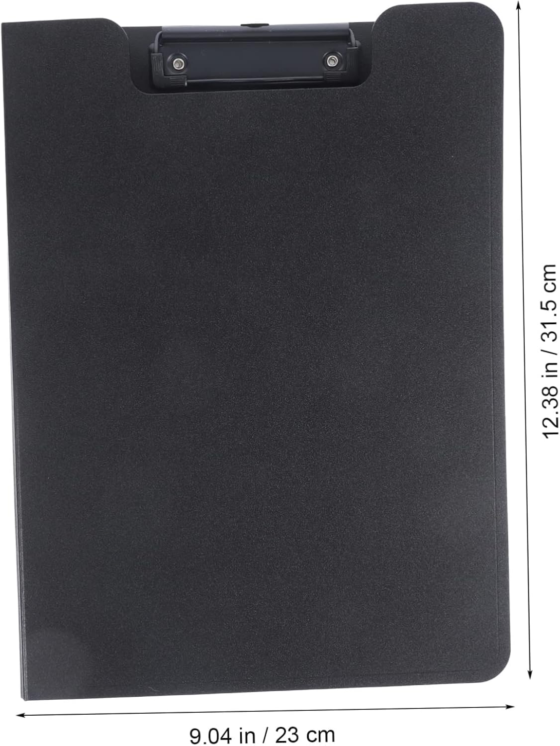 TEHAUX Office Clipboard Storage Clip Portable Writing Board for File Organization Design Secure Clips for Documents Notes Lightweight Stylish for Office School Use - Black image number 4