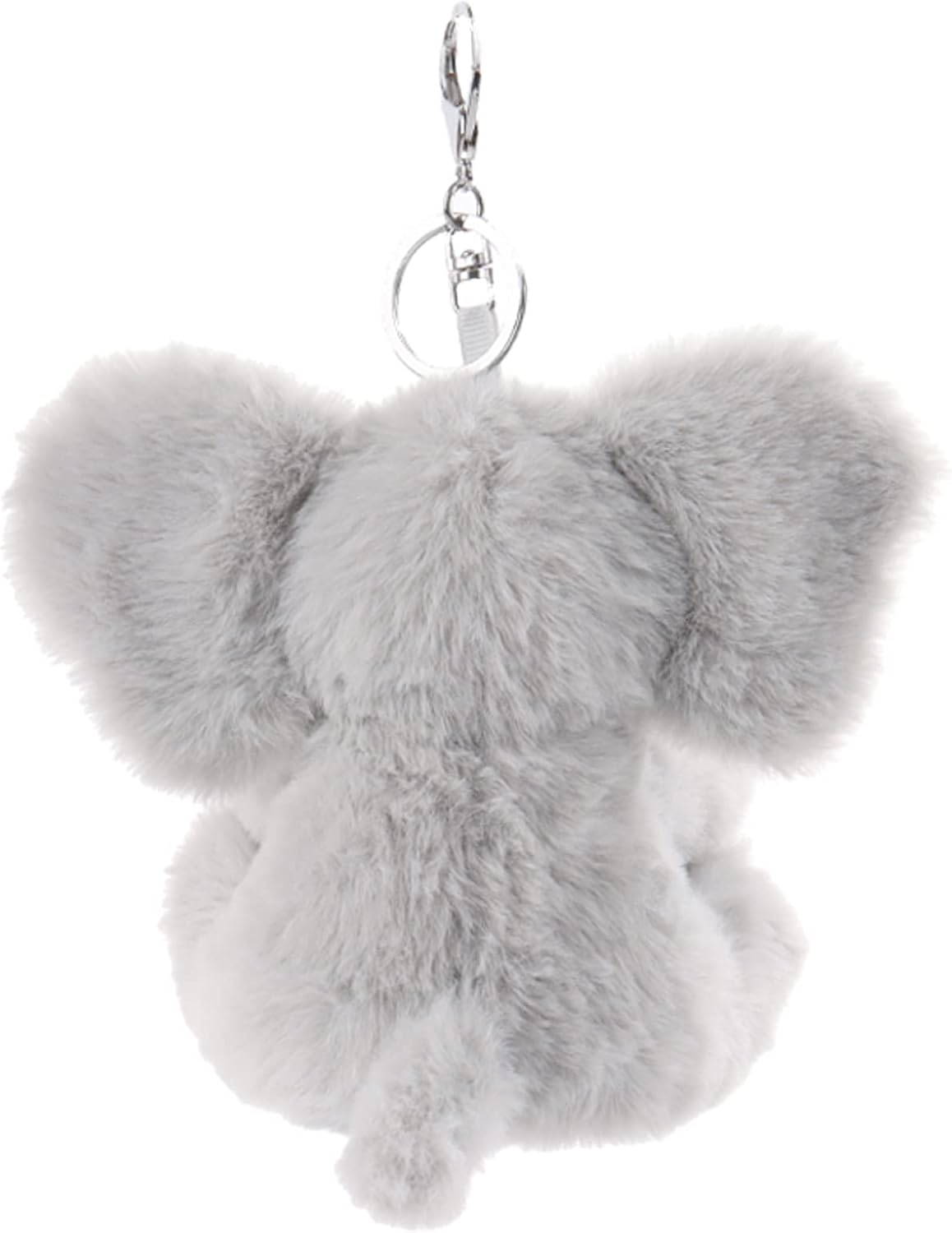 Apricot Lamb Cute Toys Plush Gray Elephant Stuffed Animal Soft Keychain for Kids Bag, Purse, Backpack, Handbag (6 Inches) image number 2