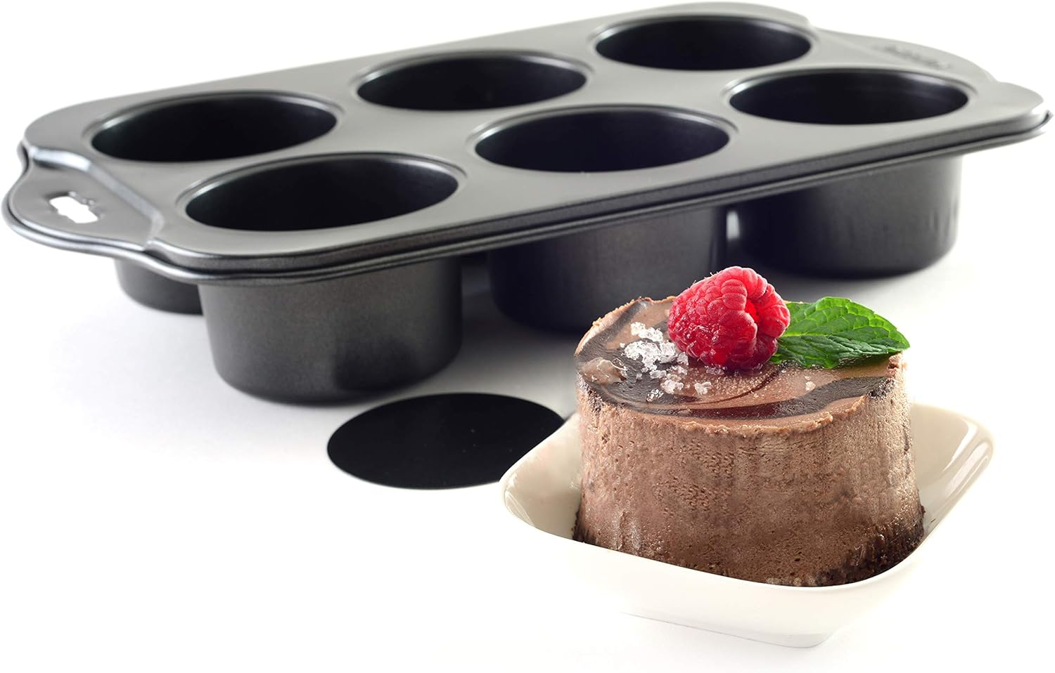 Norpro Nonstick 6 Cup Small Mini Cheesecake Muffin Cupcake Tart Quiche Pan New