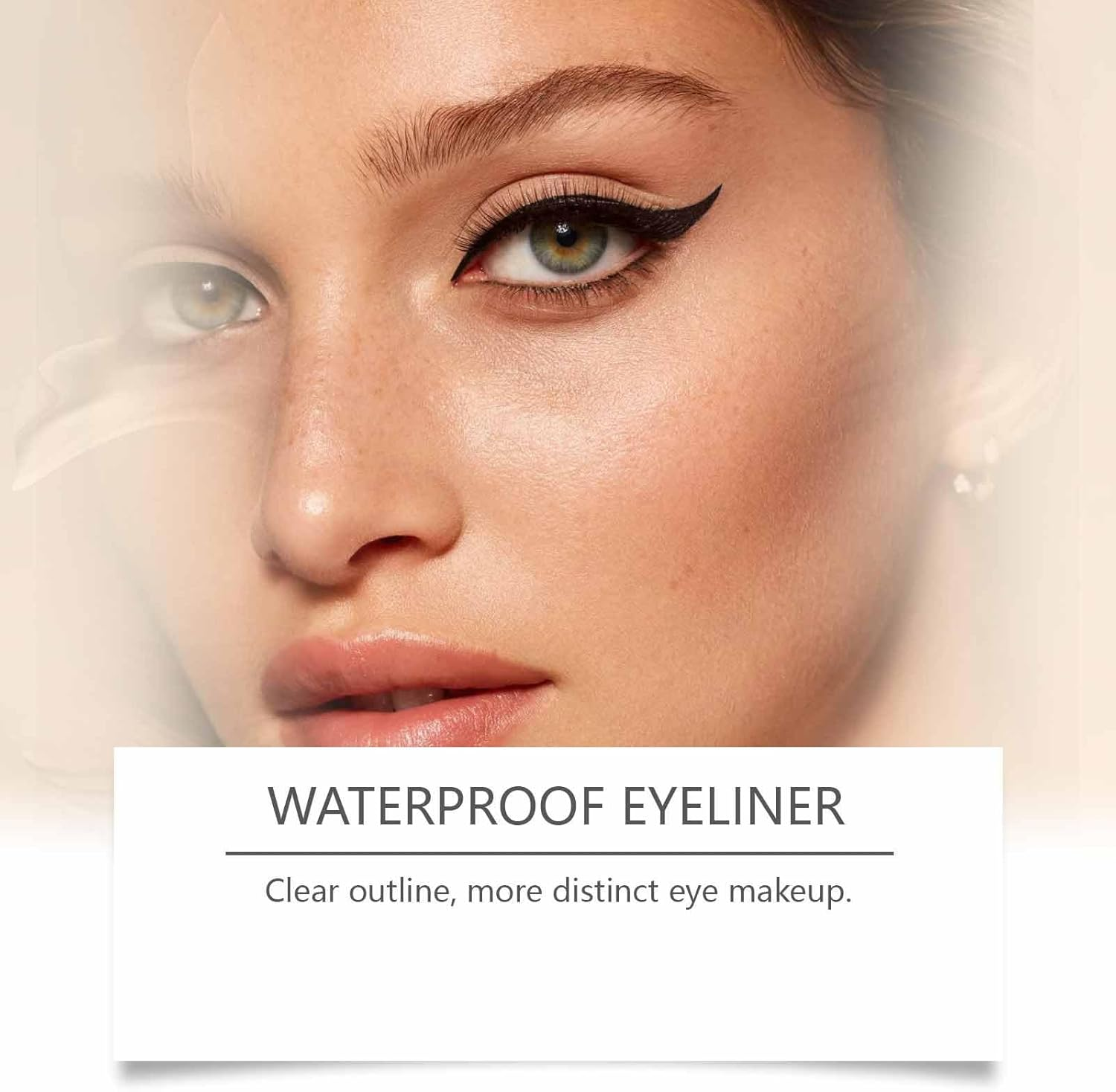 Creamy Pencil Eyeliner, 24 Hr Waterproof Eyeliner Duo Sharpenable Eye Pencil, Long Lasting Eye Liner for Daily Makeup, No Smudging, Fading, Soft Tip and Easy to Color (Black) - Bronze image number 6