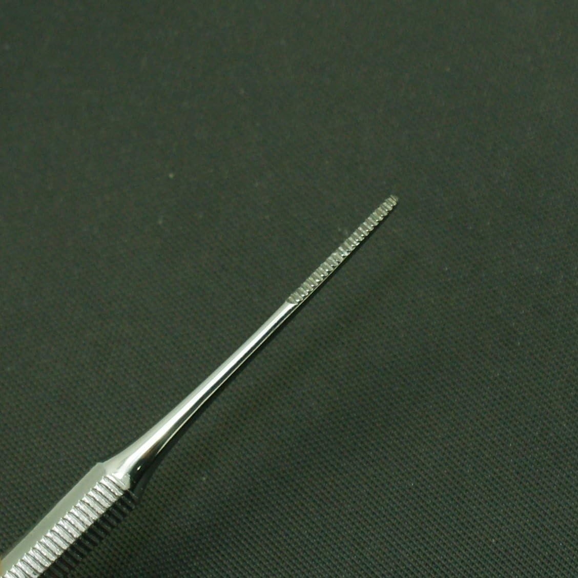 Macs Professional Ingrown Toe Nail File One Side Sraight and One Side Curved Fine Point Made of High Grade Surgical Stainless Steel -609-1 image number 1