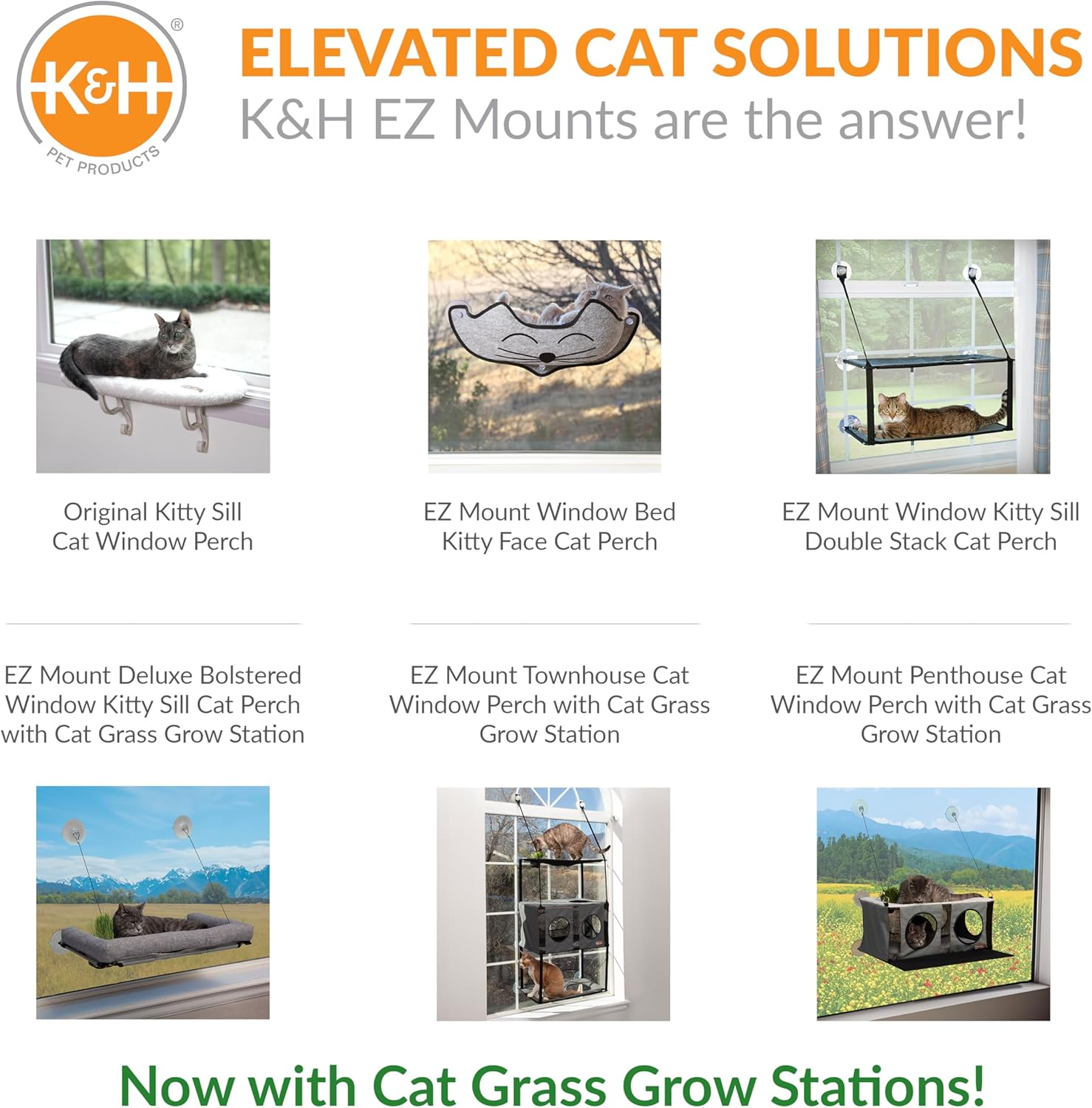 K&H Pet Products Kitty Sill Cat Window Hammock Perch (Heated or Unheated) Unheated Soft Fleece 14 X 24 Inches image number 1