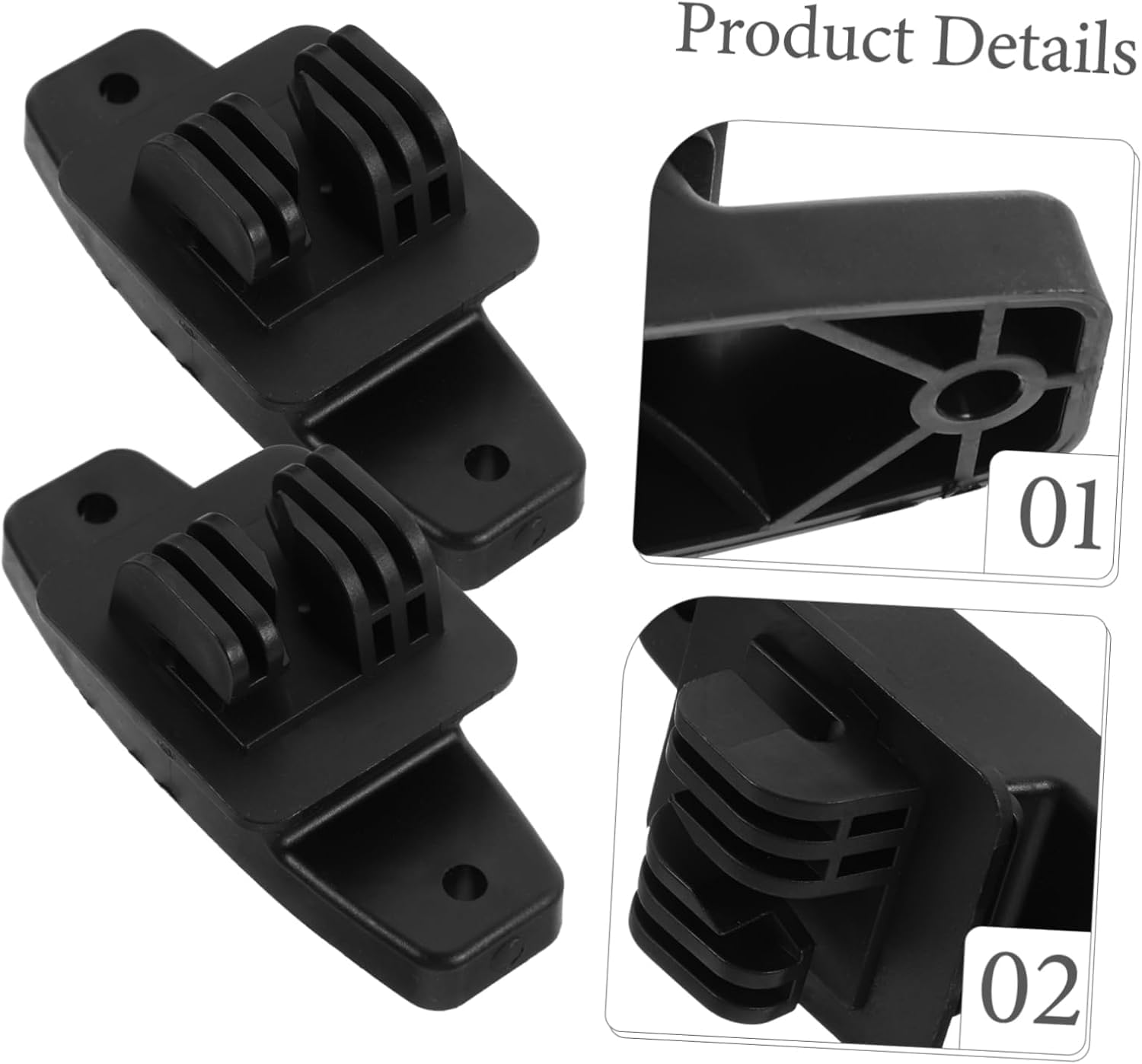 WADY Electric Fence Wooden Post Claw Insulator, Nail on Insulator for High Voltage Pasture Fence, Electric Wire Fence Insulators Electric, Easy Install, Easy to Use (20PCS) image number 4