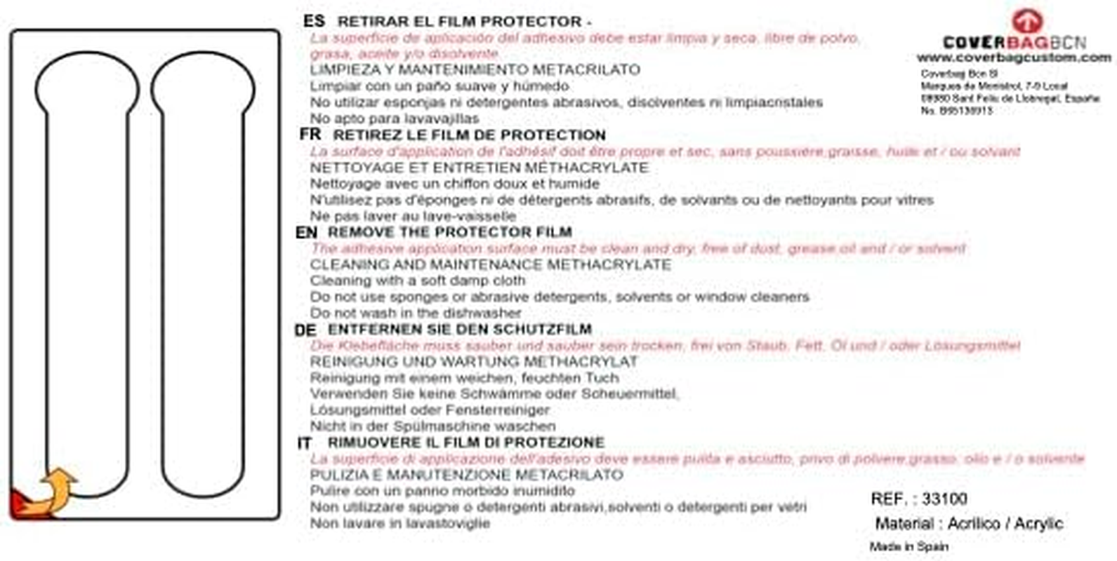 COVERBAGBCN Methacrylate Dolce Gusto Coffee Capsule Dispenser 12 Capsules - Capsule Holder - Colours (White) - White image number 5