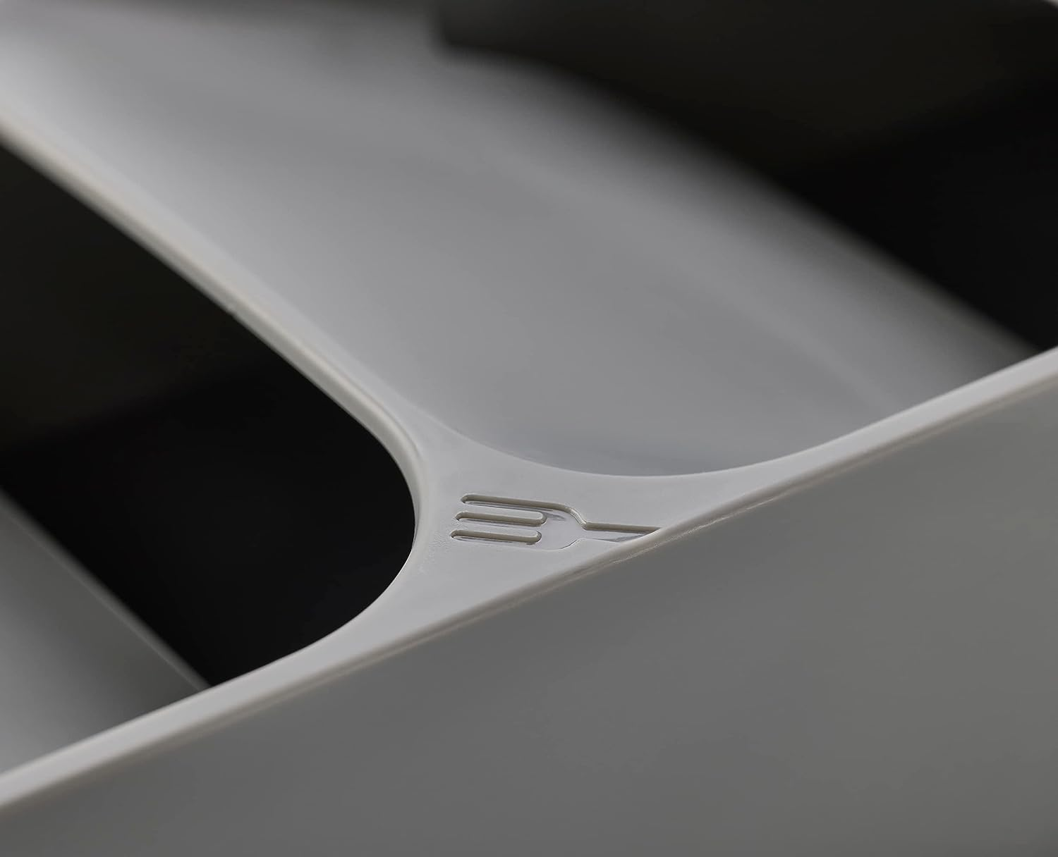 Joseph Joseph Drawerstore Compact Cutlery Drawer Organiser Tray, Grey image number 5