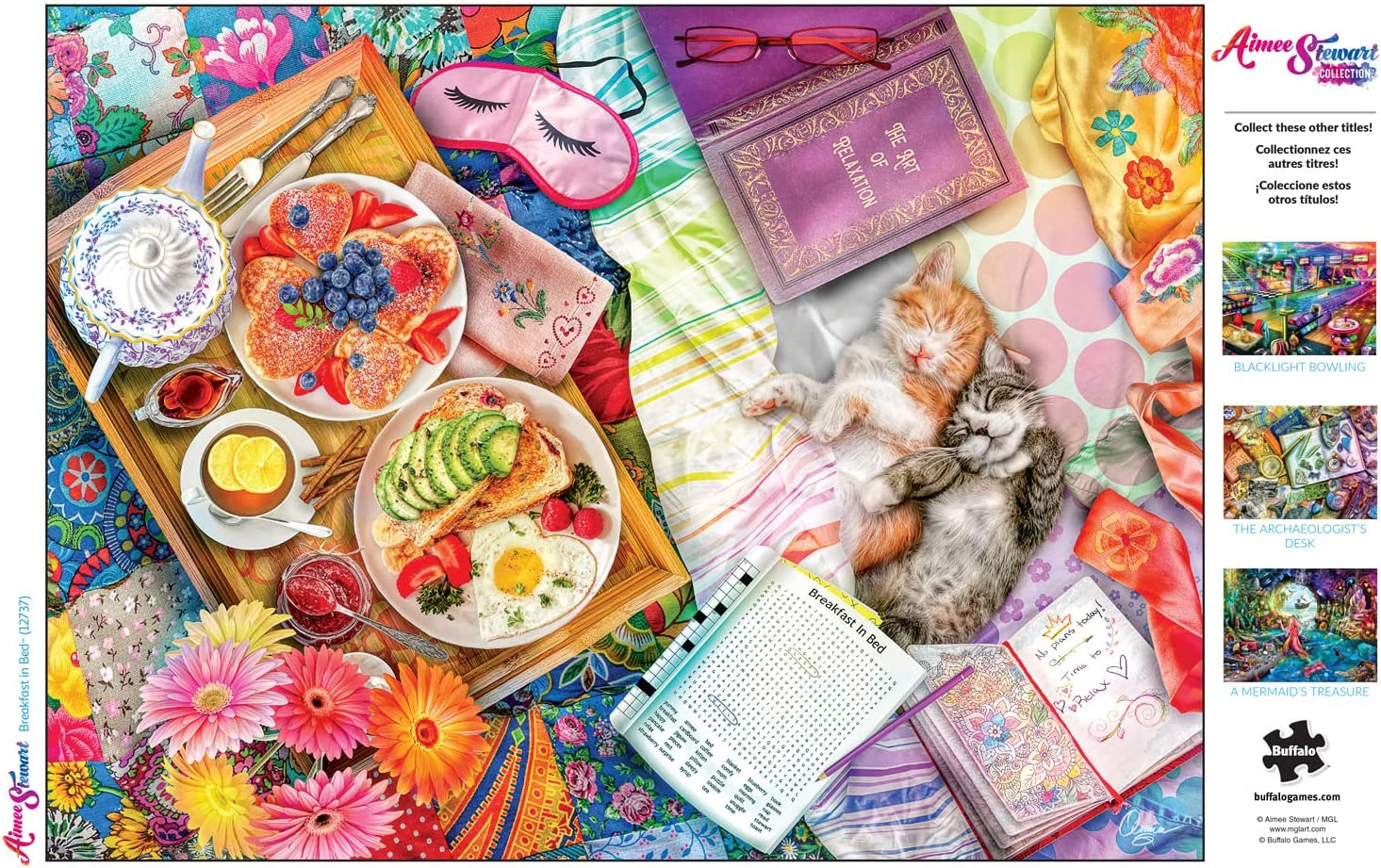 Buffalo Games - Aimee Stewart - Breakfast in Bed - 1000 Piece Jigsaw Puzzle image number 5