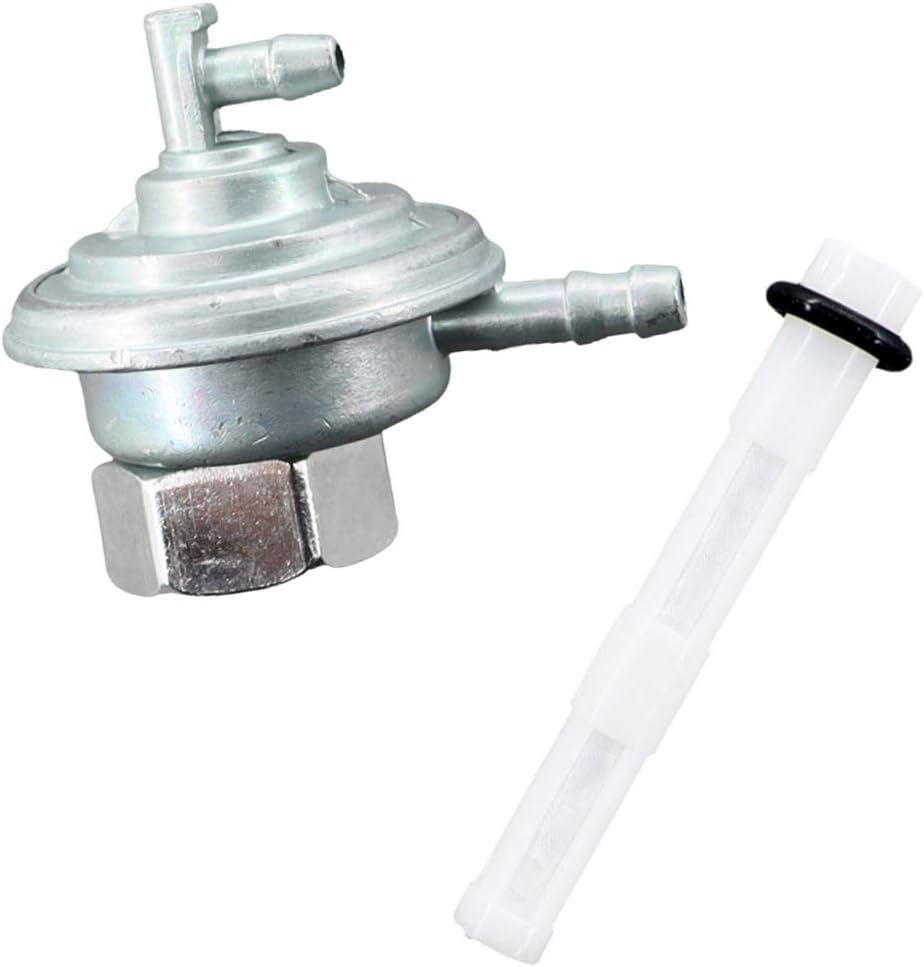 MCHNIC Scooter Fuel Tap Vacuum M16 X 1.5 Metal Tank with Fuel Hose for CPI Keeway Kymco SYM GY6 139QMB Generic Baotian Benzhou Scooter image number 1