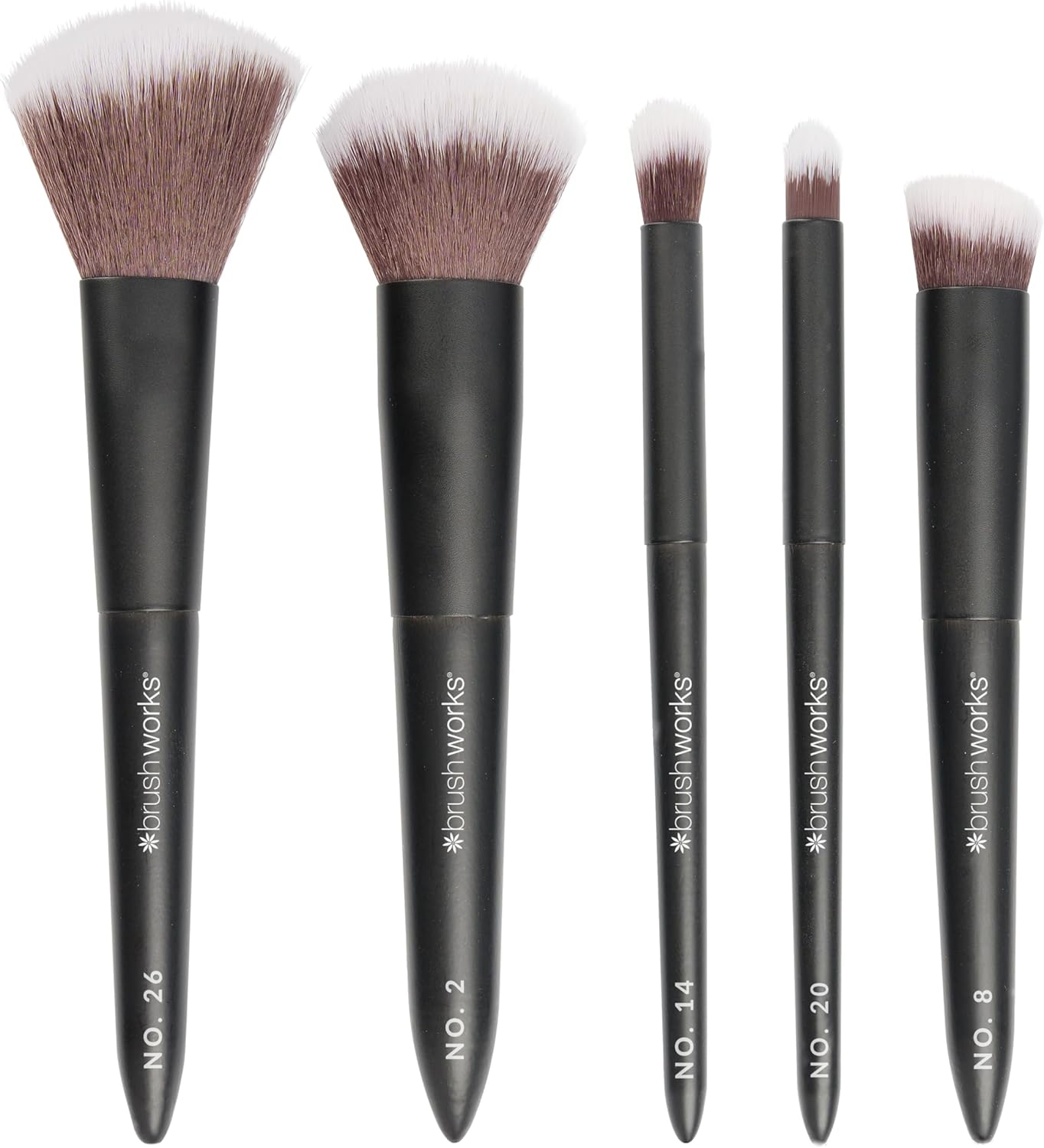 Brushworks on the Go Travel Makeup Brush Set image number 1