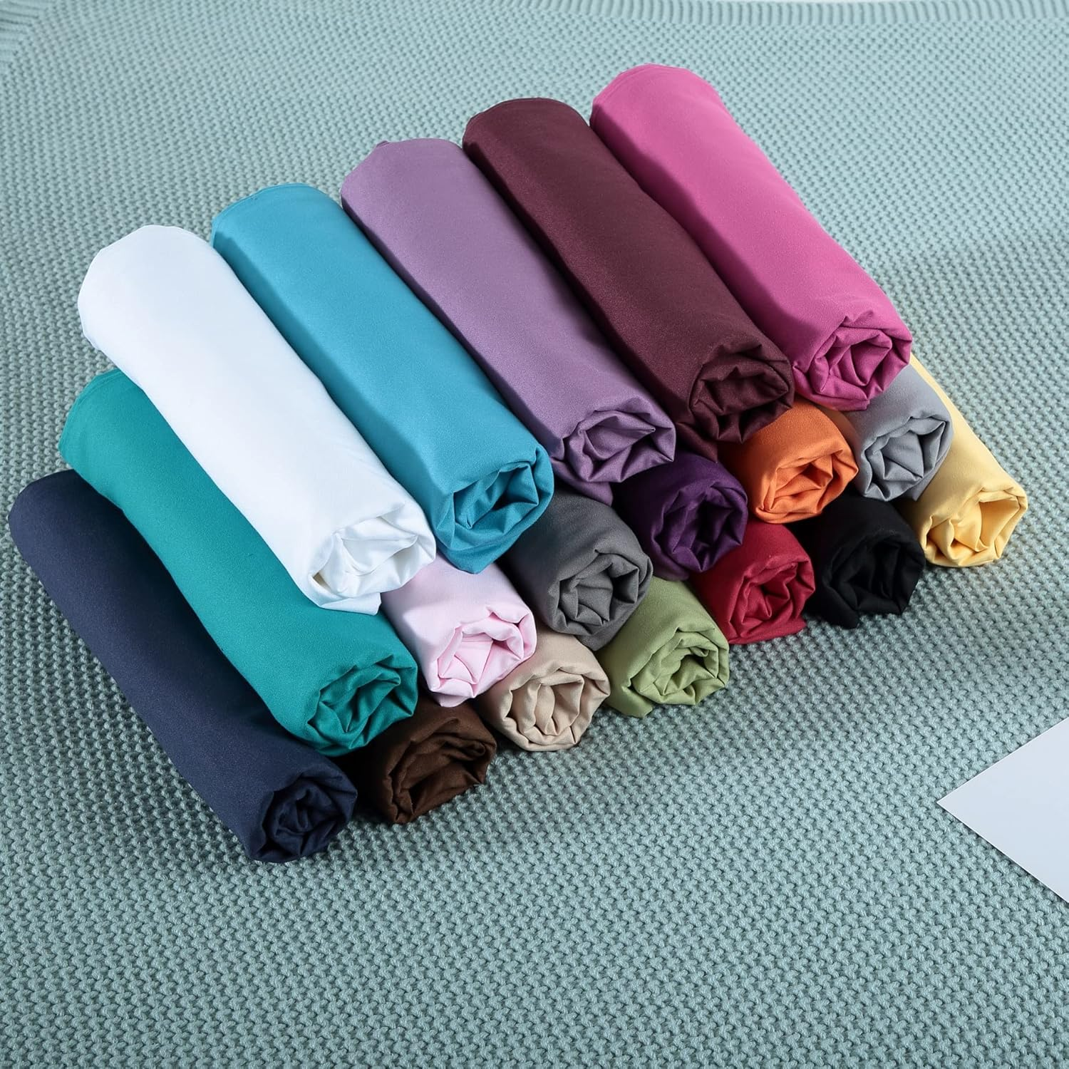 EVOLIVE Ultra Soft Microfiber Body Pillow Cover/Pillowcases 21"X54" with Hidden Zipper Closure (21"X54" Body Pillow Cover, Fuchisa Red) image number 4