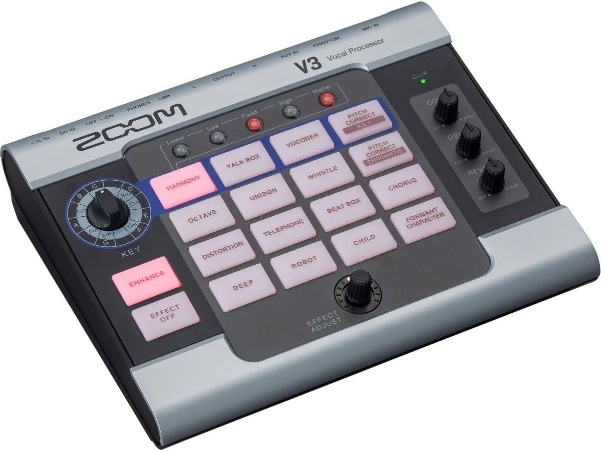 Zoom V3 Vocal Effects Processor image number 6