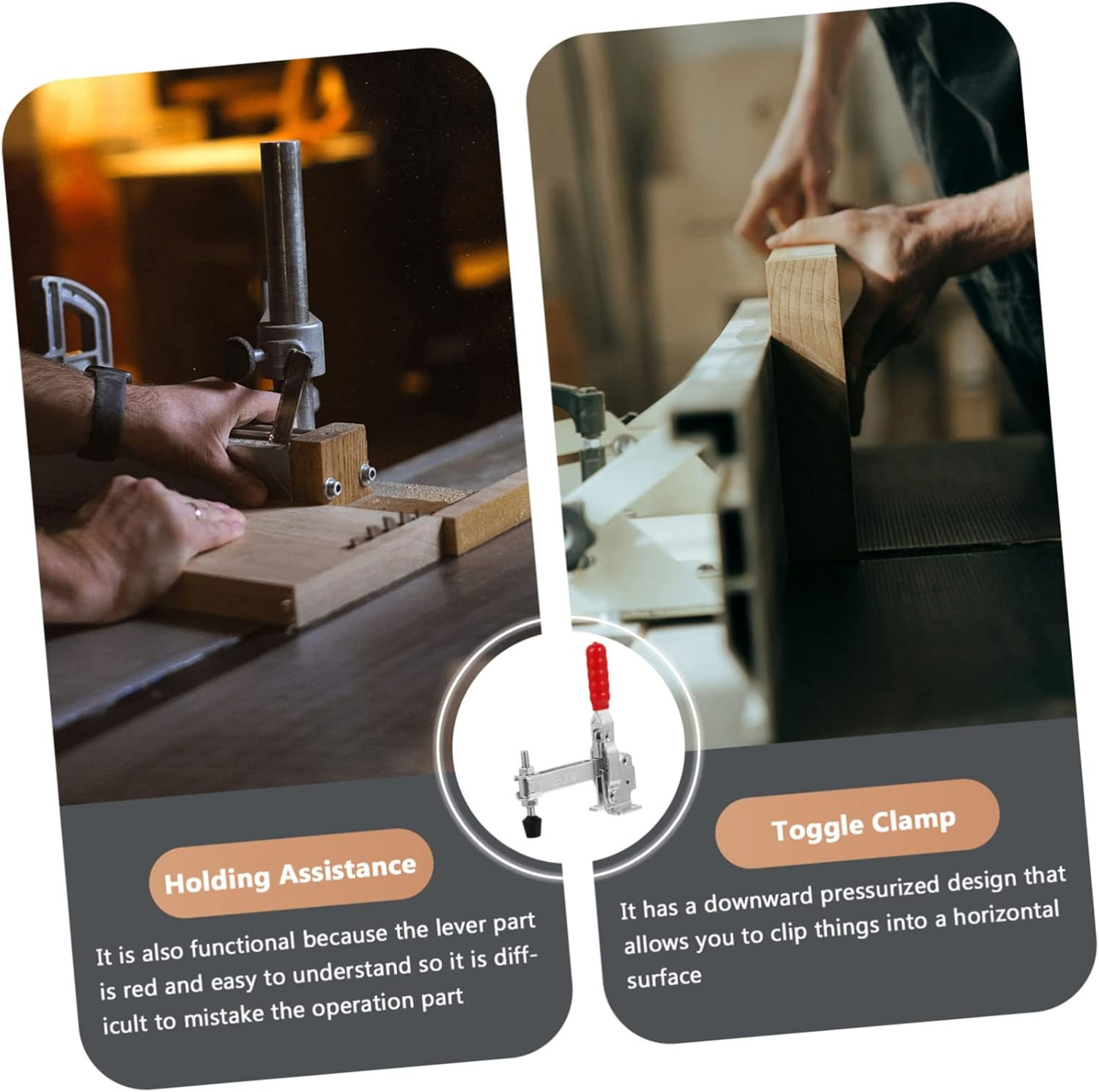 FELTECHELECTR Weld Tire Clamp Quick Assembly Tool for Tire Welding Heavy Duty Iron Clamp for Automotive Repairs image number 3