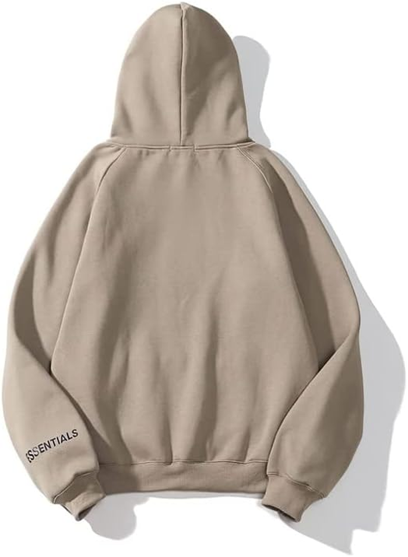 Medbyliv Men'S Hip Hop Hoodie Letter Hoodies Casual Sweatshirt Pullover Sportswear Tracksuit with Pocket image number 3