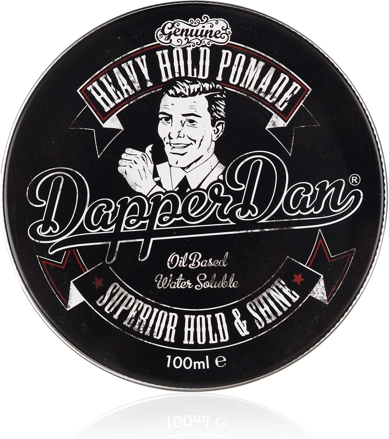 DAPPER DAN HEAVY HOLD POMADE 100ML image number 3