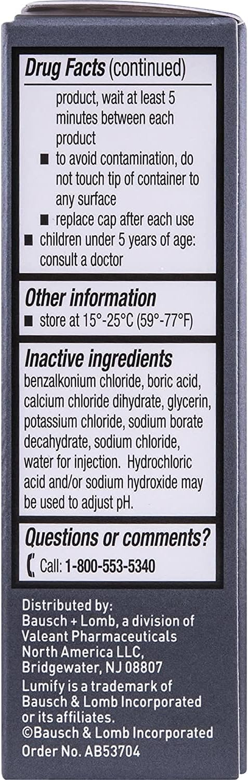 Lumify Eye Drops from Bausch + Lomb (Pack of 2) image number 2