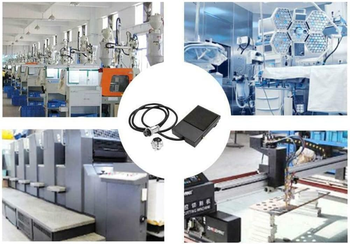 SPORTARC Welder Foot Pedal, Hand Metal Foot Pedal Switch, 3 Pin Plug, Spot Welding Tig Flashlight for TIG Welding Machines, Power Footplate Controllers image number 3