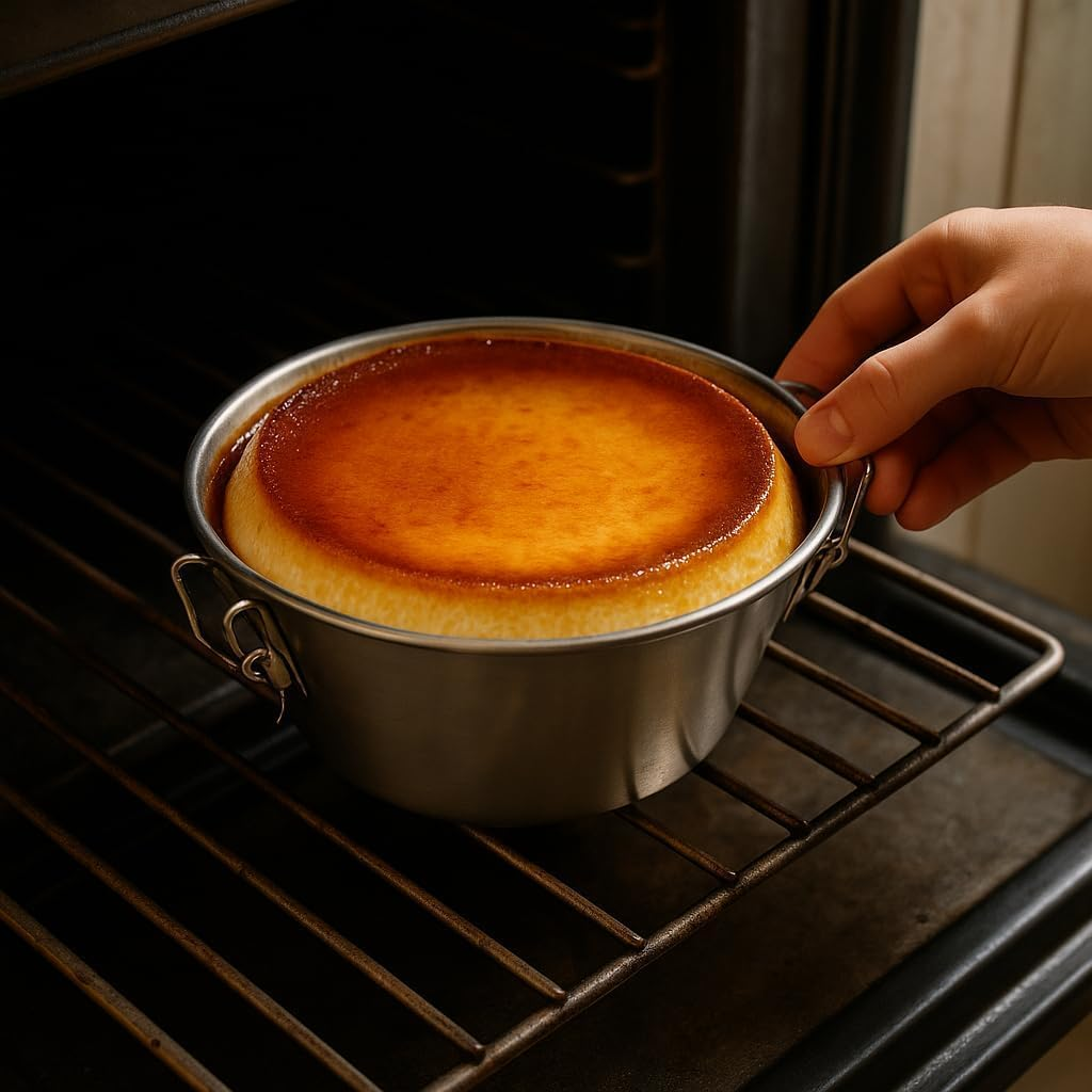 Menax - Pudding Mould with Lid - Stainless Steel - 20 Cm image number 4