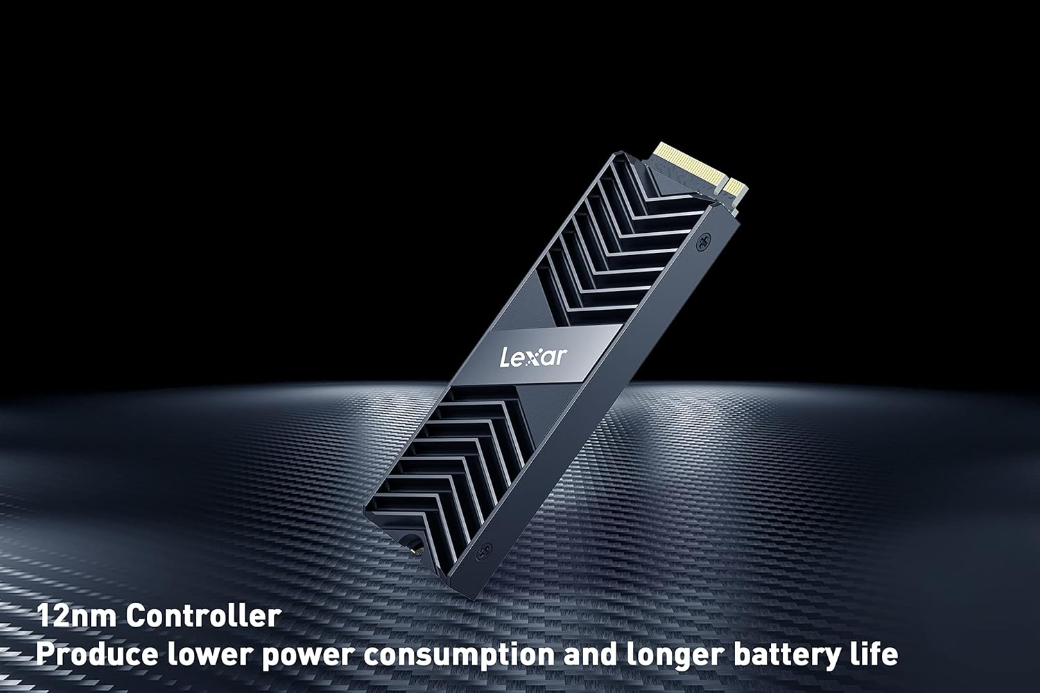 Lexar Professional NM800 PRO with Heatsink 512GB SSD, M.2 2280 Pcie Gen4X4 Nvme 1.4 Internal SSD, up to 7450Mb/S Read, 3500Mb/S Write, Internal Solid State Drive for PS5, Gamer (LNM800P512G-RN8NG) image number 6