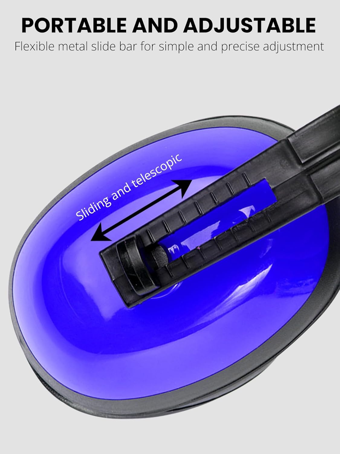 Gizmolet Noise Cancelling Headphones, Thick Padded Ear Protection Earmuffs with Adjustable Headband, Hearing Protection for Shooting, Mowing, Construction and Loud Work, Blue