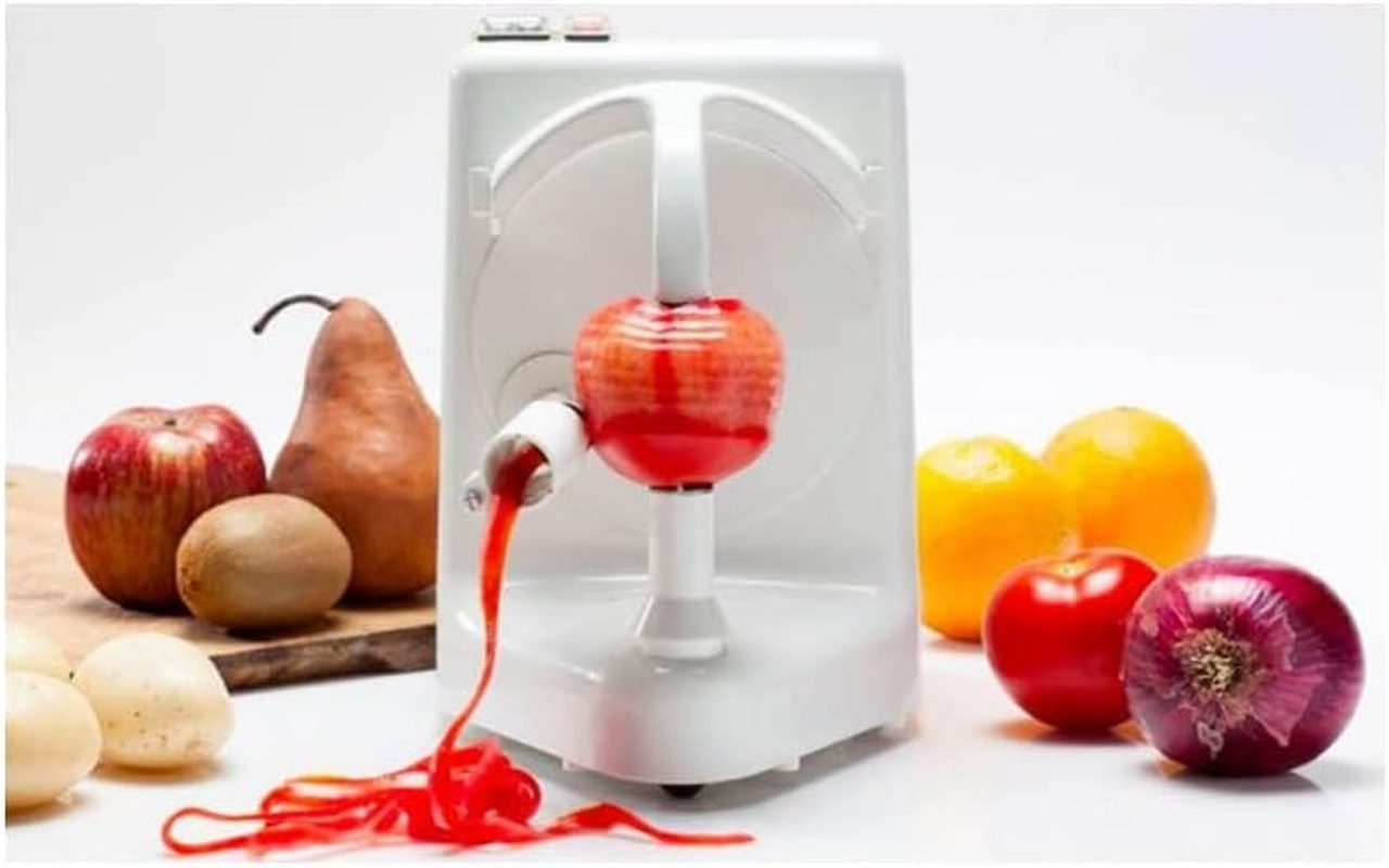 Pro Electric Peeler 3 Fruit/Vegetables per Min, White image number 2