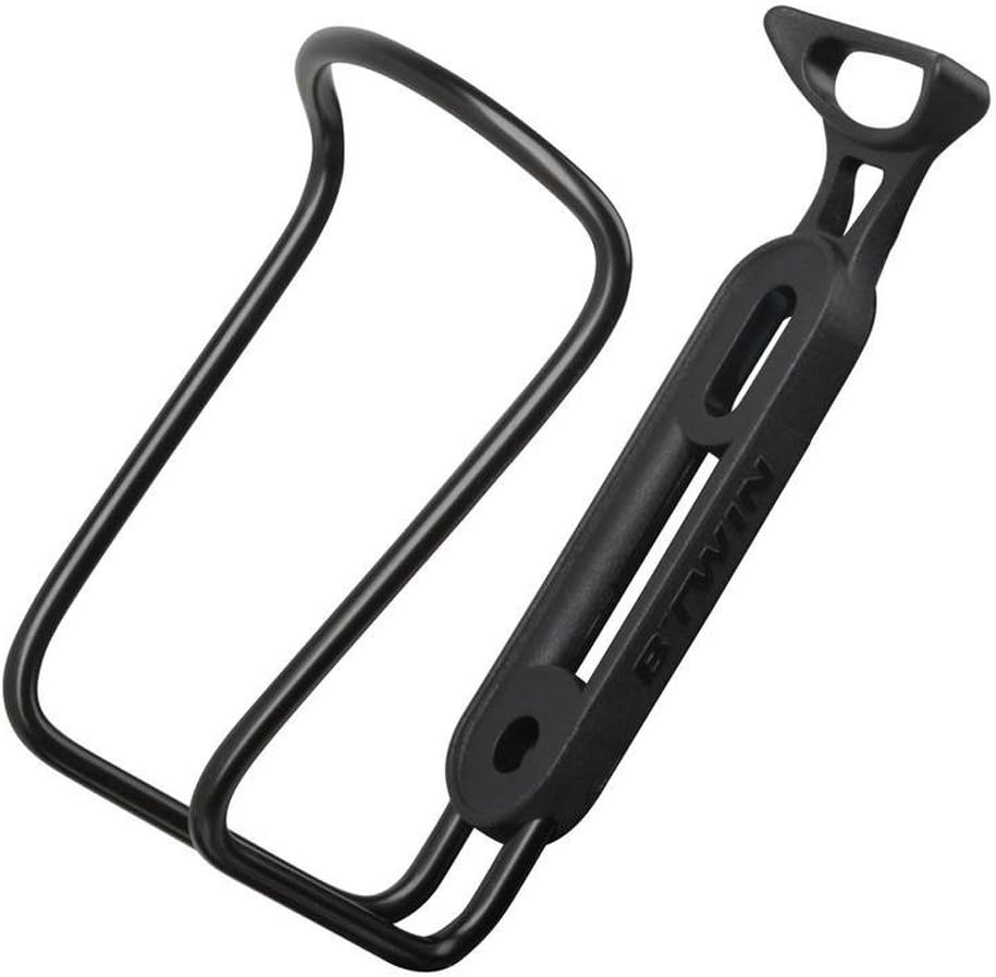 Decathlon Triban Rapid Fix Bottle Cage, Black image number 3