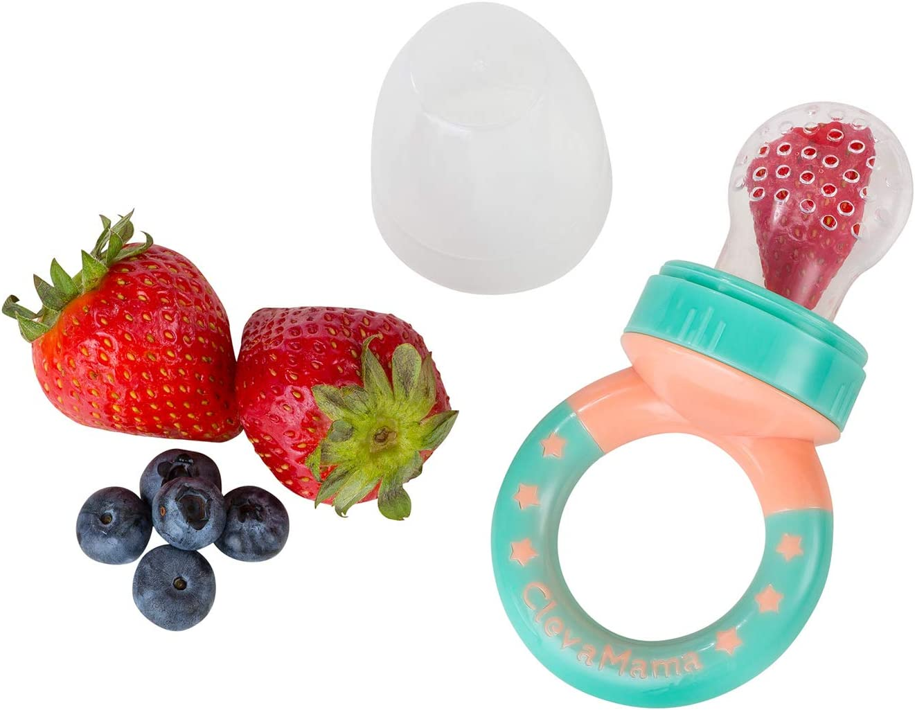 Clevamama Clevafeed Baby Fruit Feeder with Extra Teat image number 5