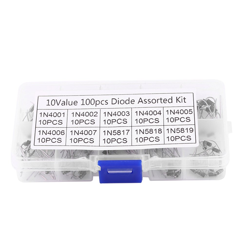 Rectifying Diodes, Electronic Diodes, 1N4001~1N4007 1N5817~1N5819 for Enthusiasts Electronic Professionals image number 1