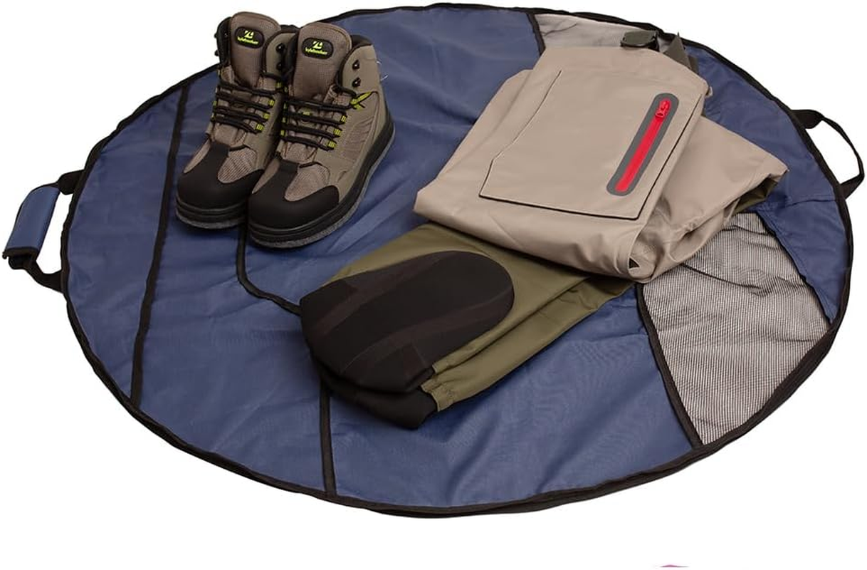 Raprance Wader Bag, Waterproof Changing Mat with Mesh Ventilation, Foldable Outdoor Gear Organizer for Fishing & Hunting image number 5