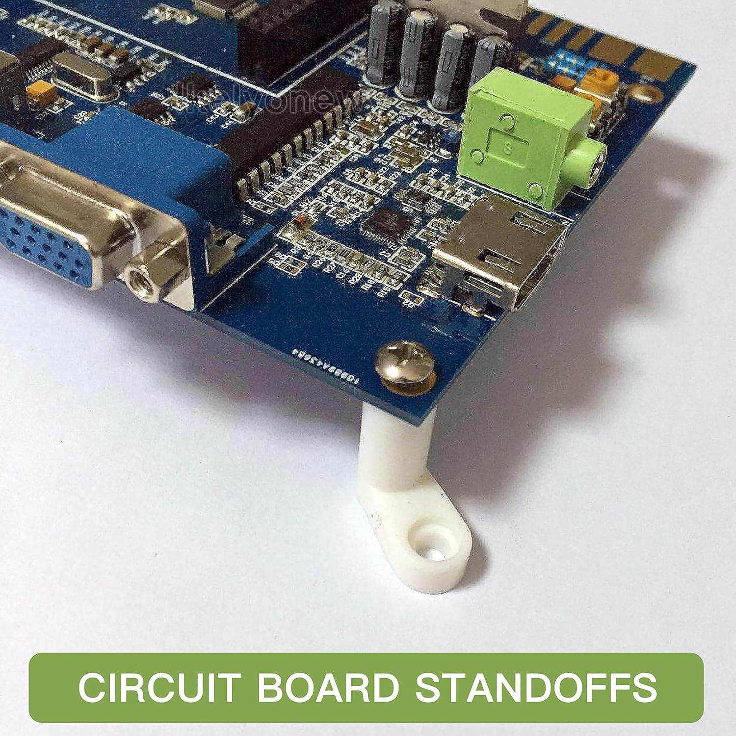 50 PCS Circuit Board Plastic Standoffs Mounting Hardware,Motherboard Standoffs Foot Offs and Screws image number 4