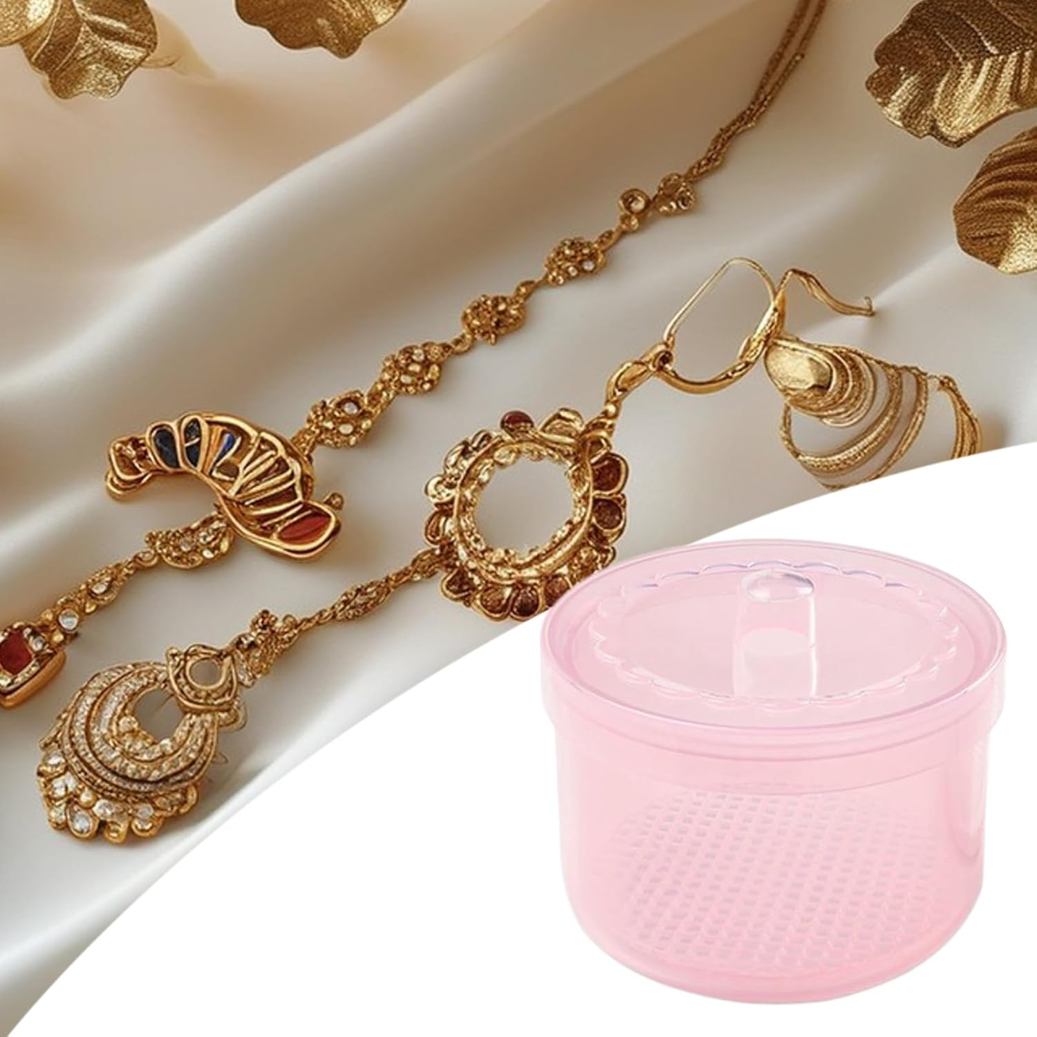 Sterilizer for Nail Tools - Nail Drill Bits Sterilizer Tray,Double Filter Portable Cleaning Tray for Tweezer Health Accessories Drill Bits Travel Home Manicure Station, Pink, Refer To