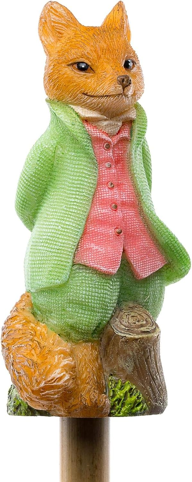 Jardinopia Garden Decor Beatrix Potter Mr. Tod Stake Topper image number 1