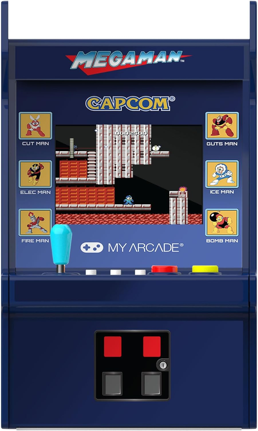 Mega Man Retro Arcade 6.75" Micro Player image number 4