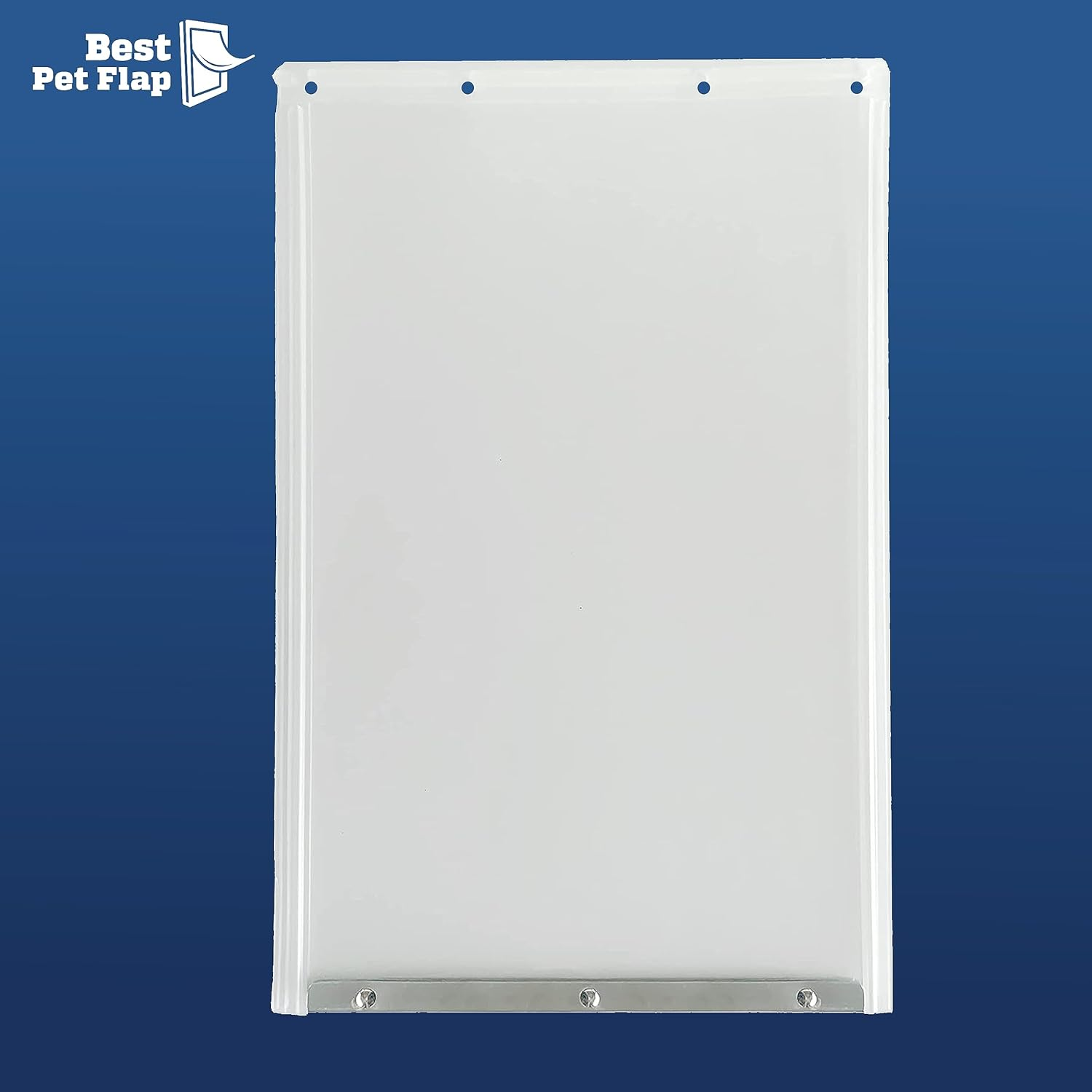 Best Pet Flap Xldog Door Compatible with Ideal Products Designer Series DSPRFXL RFXLN - Measures 10.5'' X 15'' Longer Lasting, Most Energy Efficient, Less Shrinkage, BPA Free (BPFXLN), Clear Frosted image number 2