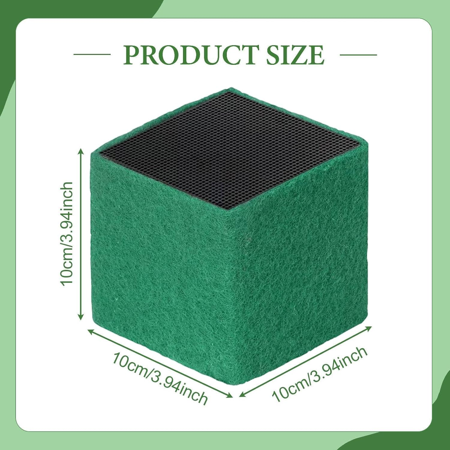 Sdlnklm Water Purifier for Aquariums, Cubes, Aquarium Accessories, Multi-Purpose and Usable Cleaning Device for Aquariums for Office Use, 10Cmx10Cmx10Cm image number 1