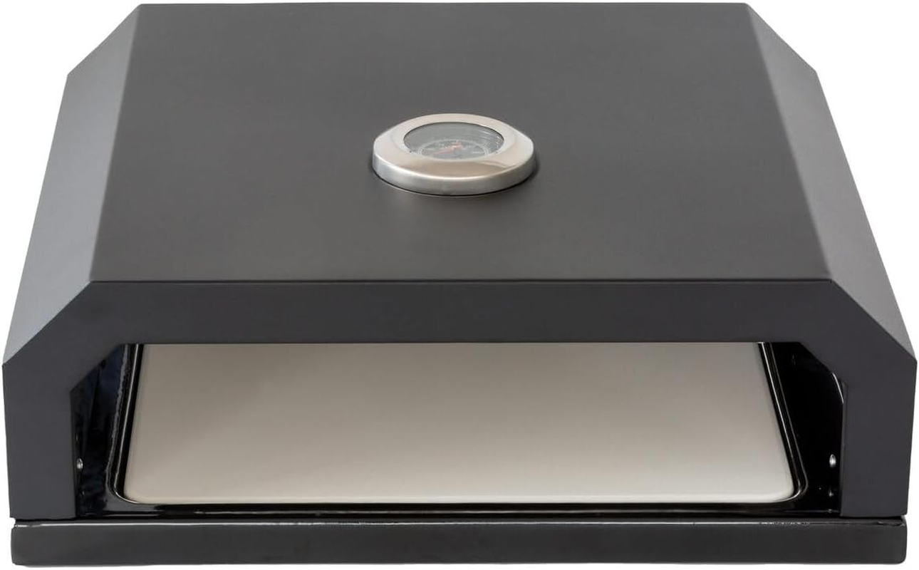 Healthy Choice Hacienda Pizza Oven Box with Built-In Thermometer - Transform Your BBQ into a Perfect Pizza Oven, Even Heat Distribution, Crispy Crusts, Artisanal Breads, User-Friendly Operation image number 2