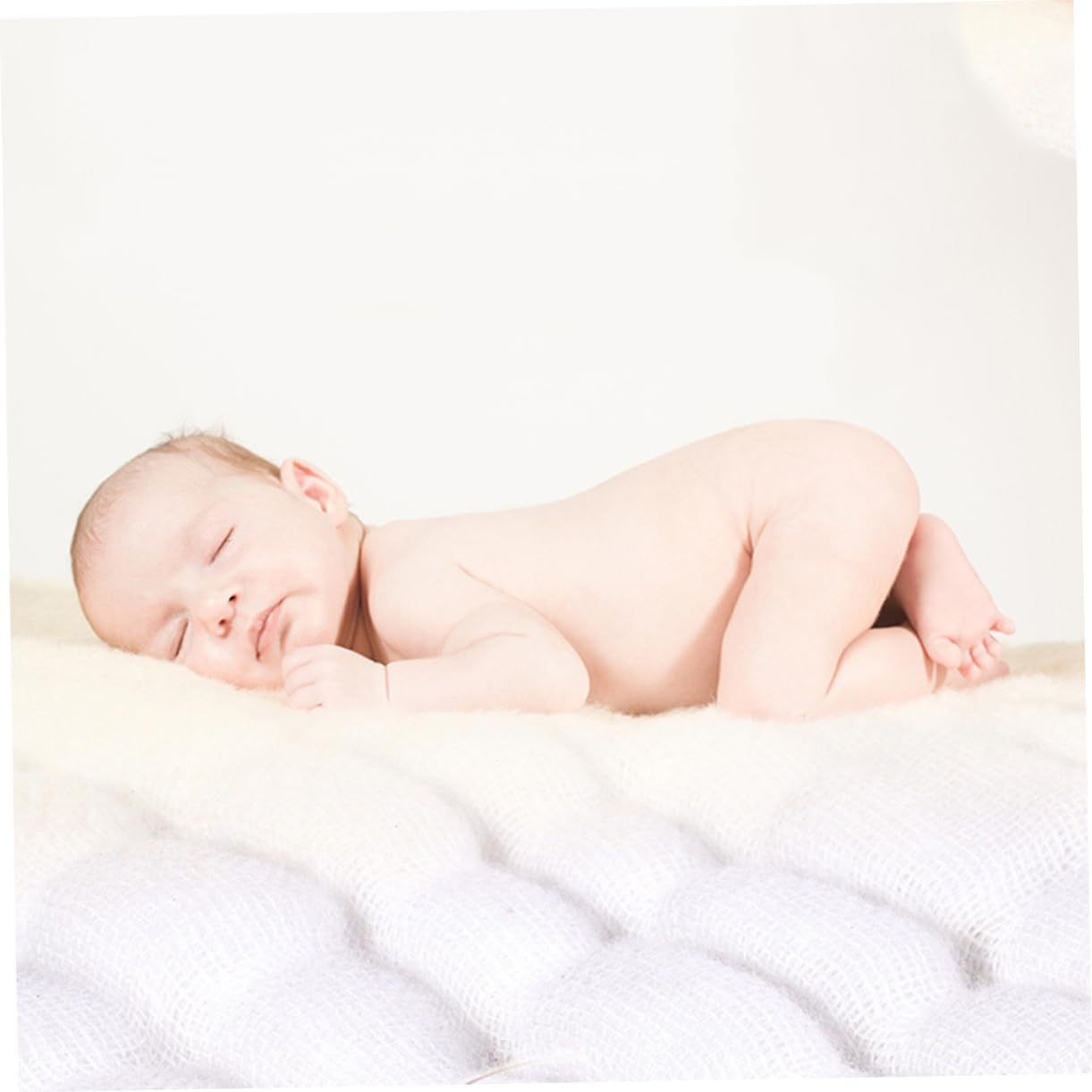 Pure Cotton Nappies Baby Diaper for Boys and Girls Reusable Absorbent Muslin Diaper Nursing Cushion Size L 46X17Cm Suitable for Newborns 0-2 Years 5Pcs image number 6