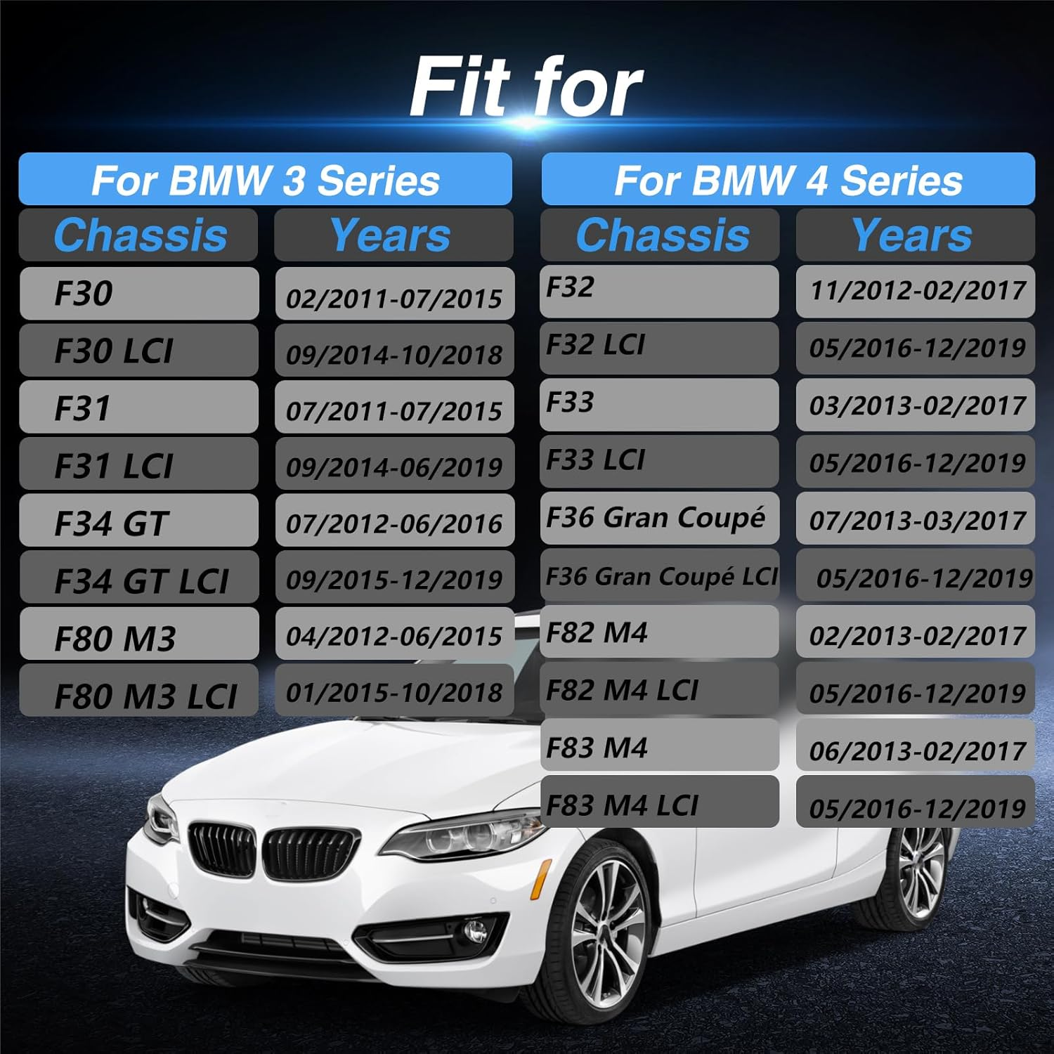 EVRBUL Upgraded Stainless Steel Parking Brake Cable Clip Retainer with Rubber Tubes Compatible with BMW 1 Series F20/F21, 2 Series F22/F23, 3 Series F30/F31, 4 Series F32/F33/F36 Replace#: 34406854898 image number 1