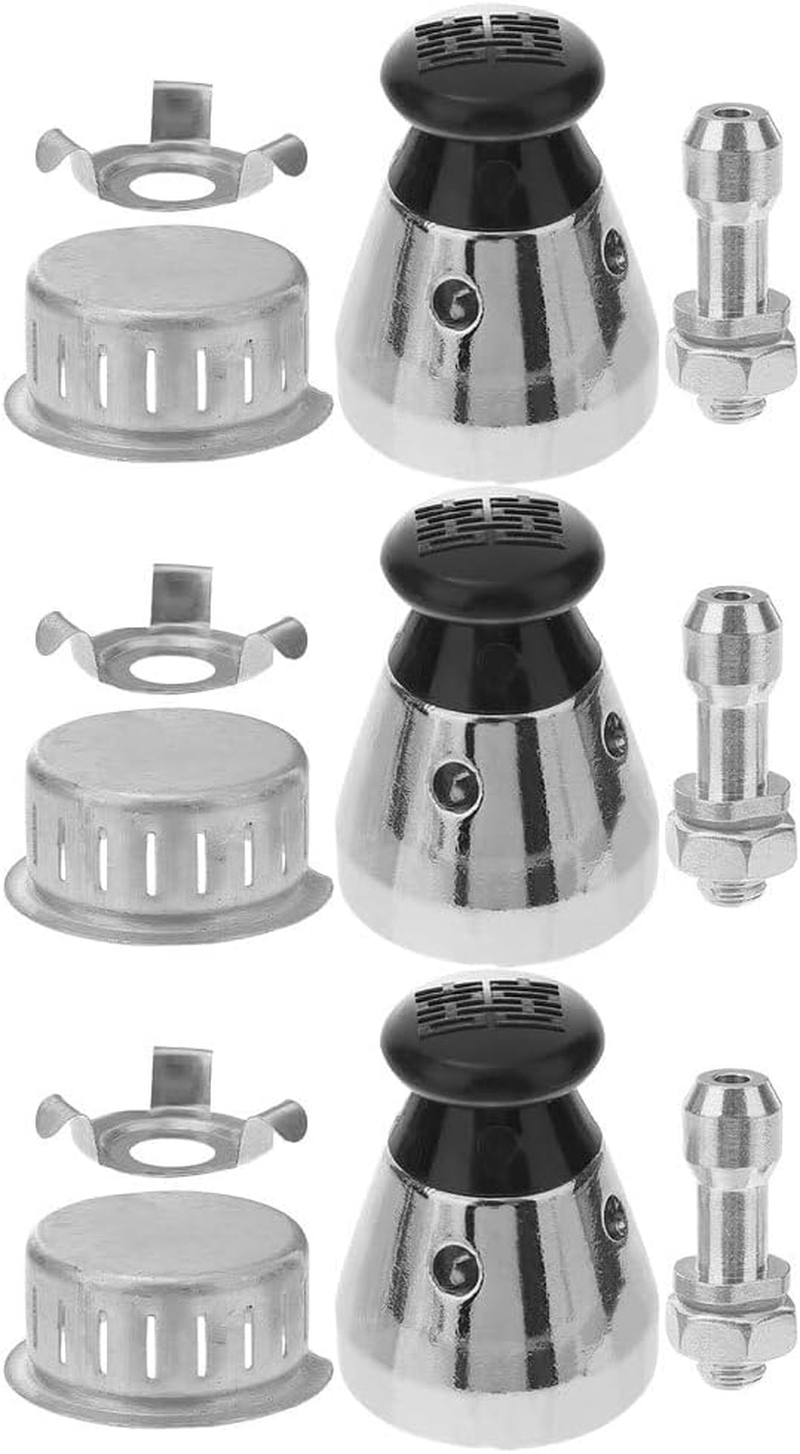 Zerodeko Pressure Cooker Jigger Valve Replacement Kit 12Pcs Aluminum Cookware Pressure Cooker Parts image number 5