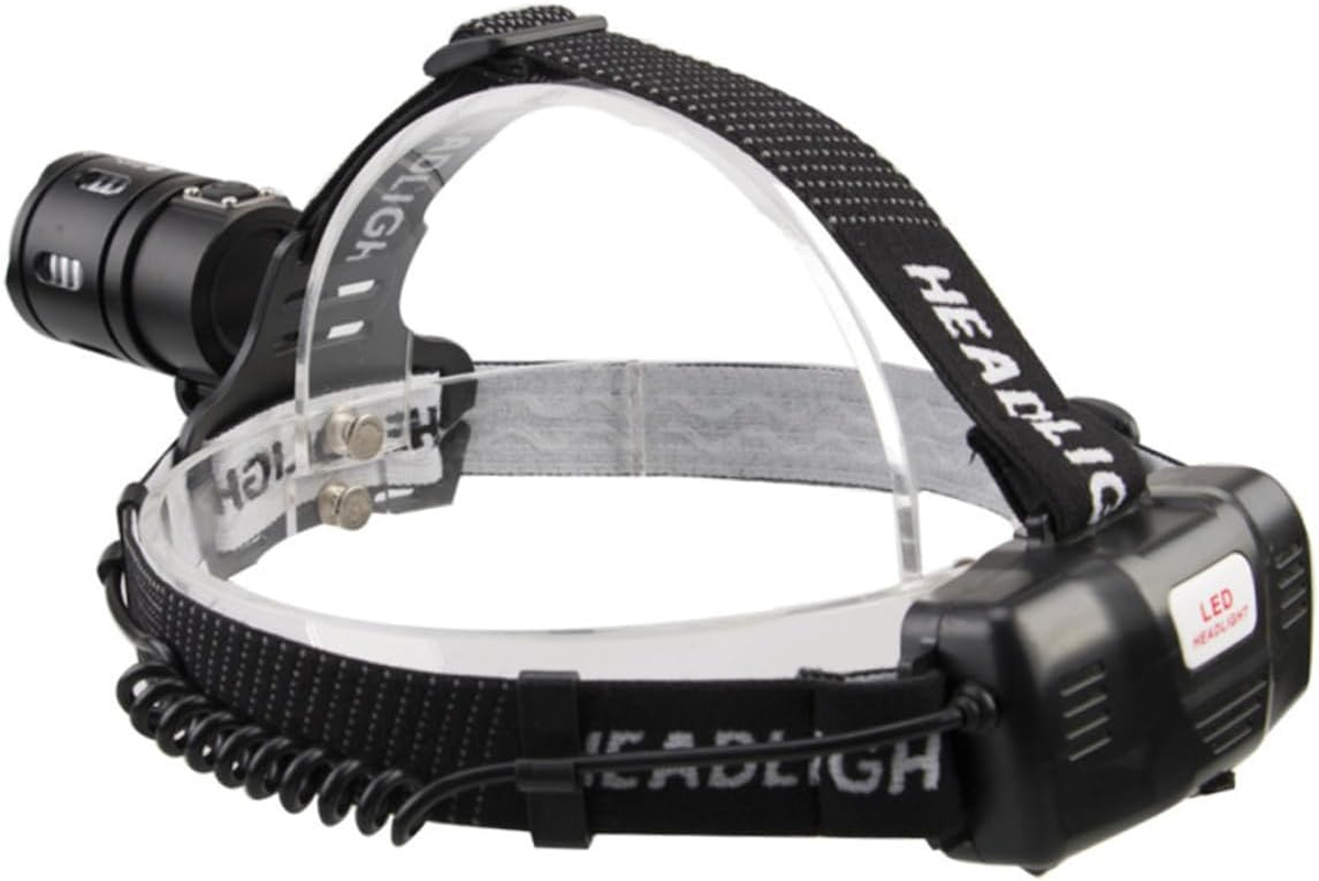 DOITOOL Led Headlamp Brightness Lightweight for Camping Running Hiking and Fishing Outdoor Headlight Modes Battery Not Included image number 1