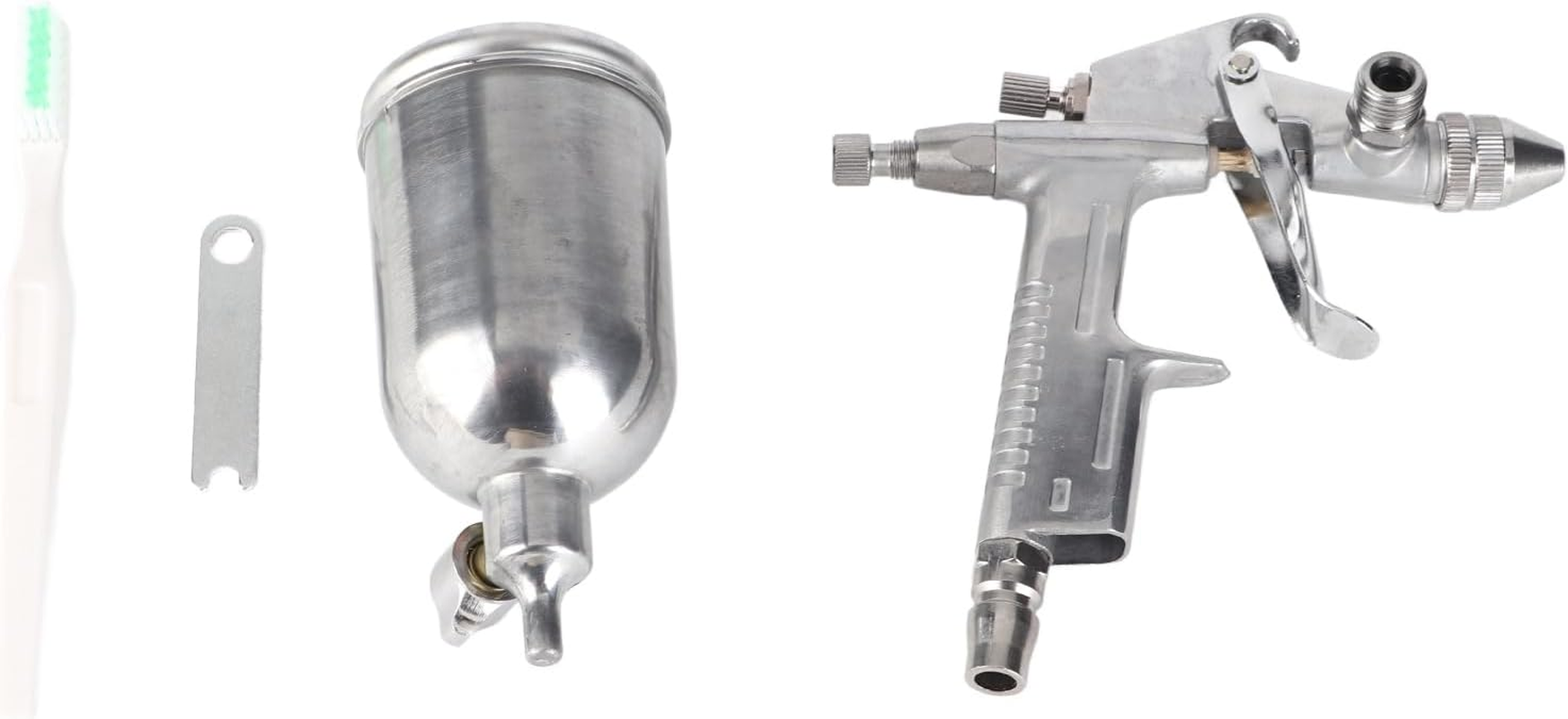 125 Ml Spray Gun, 40 PSL Mini Pneumatic Spray Gun with 0.5 Mm Nozzle for Car Spray Paint, Wood Spray Paint, image number 5