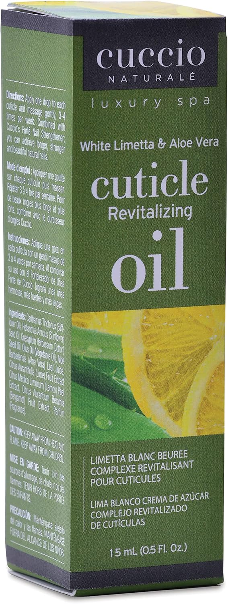 Cuccio White Limetta & Aloe Vera Cuticle Revitalizer Complex 15Ml image number 4