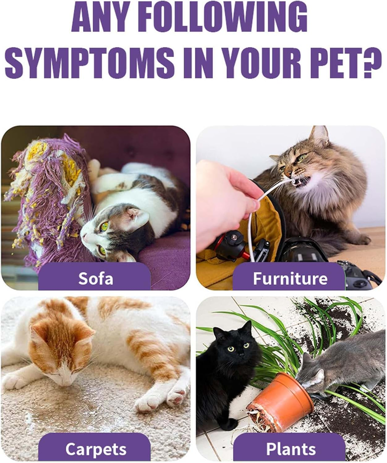 Anti Scratch Cat Spray - 120Ml Anti-Scratch Pet Repelling Spray Indoor | Fast-Acting Urine Marking Repeller Liquid for Home Fabric Outdoor Furniture Protection Rugs