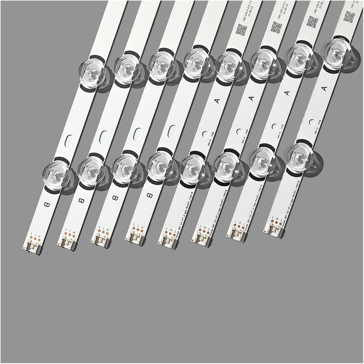 TILEZE Replacement LED Strip 47"TV Fit for Innotek DRT 3.0 47" 47LB6300 47GB6500 47LB652V 47Lb650V LC470DUH 47LB5610 47LB565V 1SET=8PCS Fit for LG image number 3