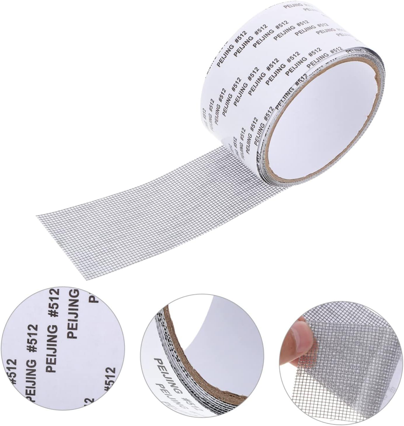 CANIGHT 1Roll Mesh Screen Repair Tape Window Covering Tape for of Rips and Tears High Breathability
