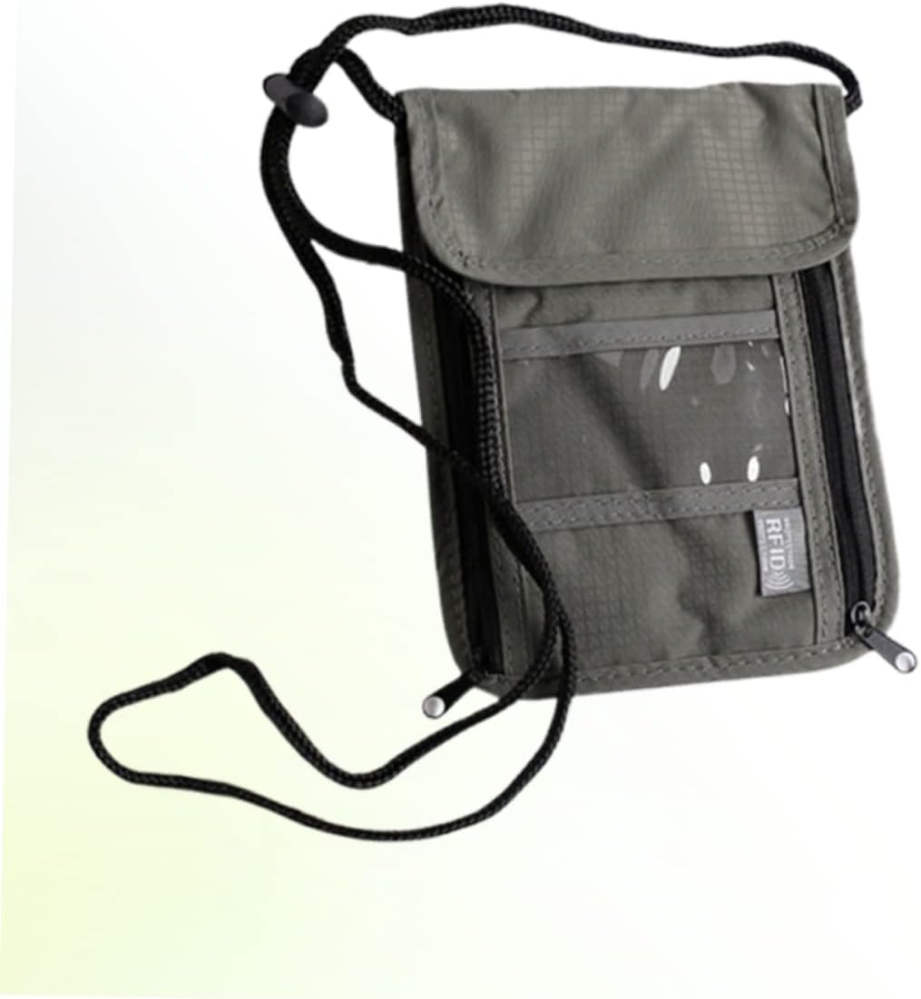 HAKIDZEL Passport Bag Travel Wallet Neck Hanging Bags Passport Holder Credit Wallet and for Everyday Use Travel Scenario