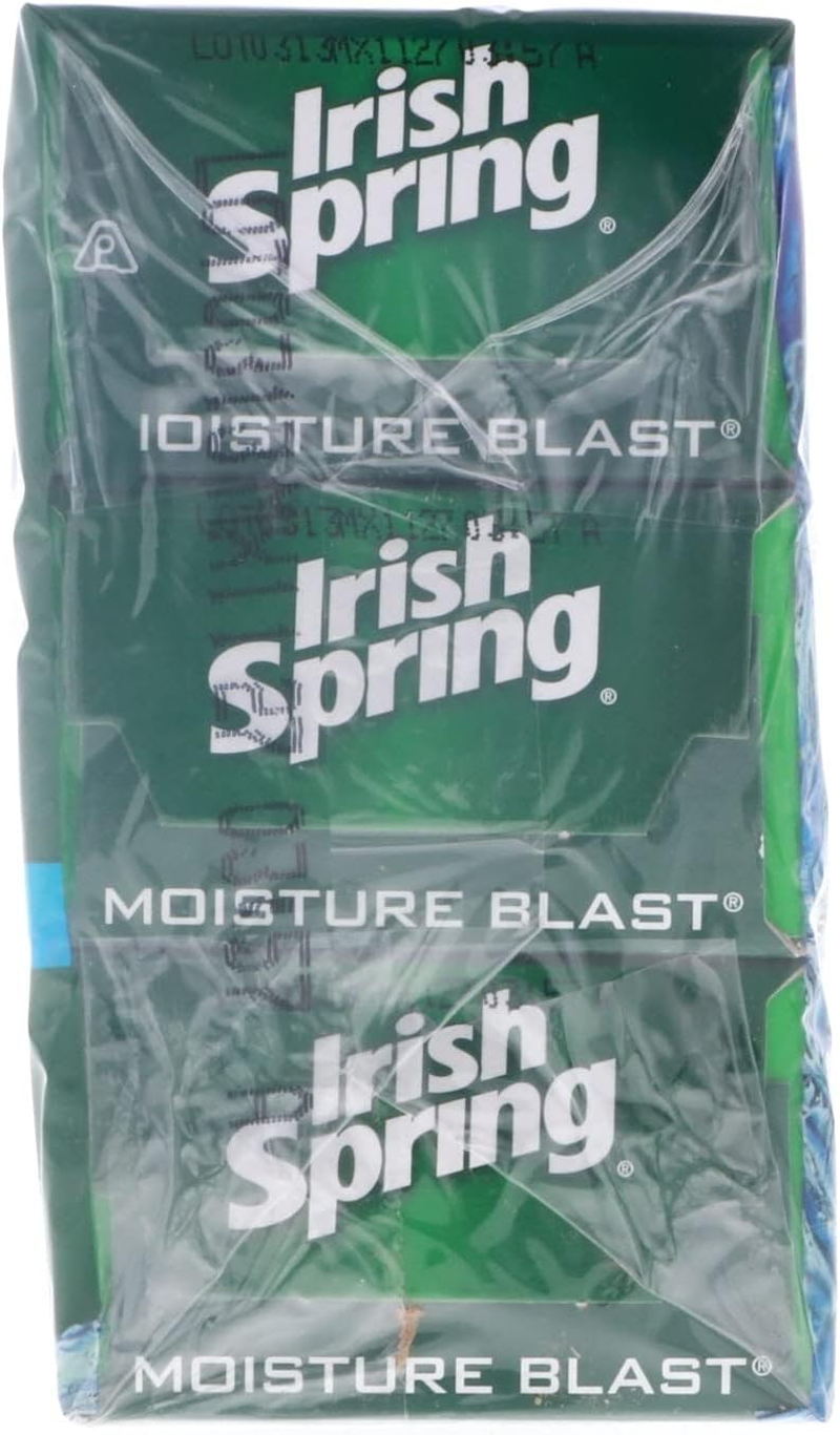 Irish Spring Moisture Blast Deodorant Bar Soap, 11.1 Oz Bars, 3 Each (Pack of 2) image number 5