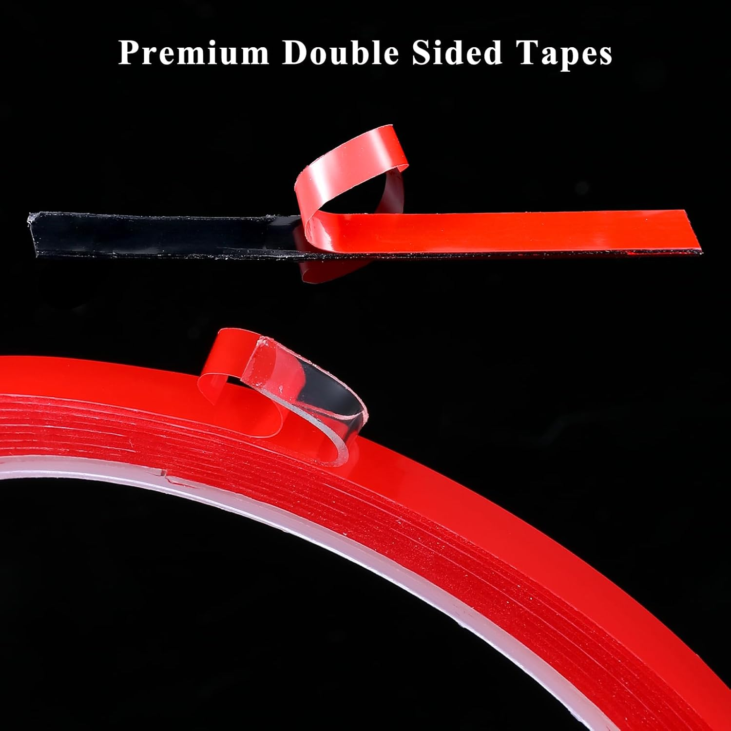 Piriuuo 3 Rolls Double Sided Tape for Press on Nails, Adhesive Strong Sticky Nail Art Tapes for Nail Packaging Waterproof Removable Mounting Tape for Nail Tips Colors Designs Showcase image number 4